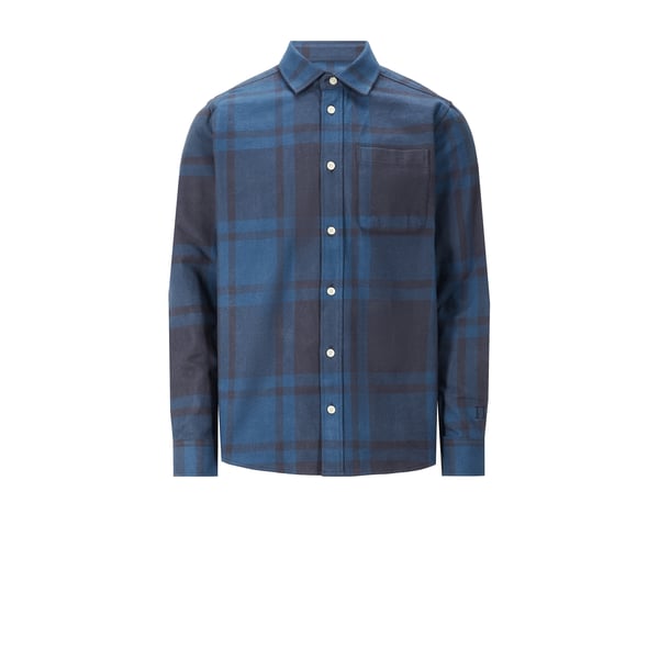 Chemise à carreaux en coton