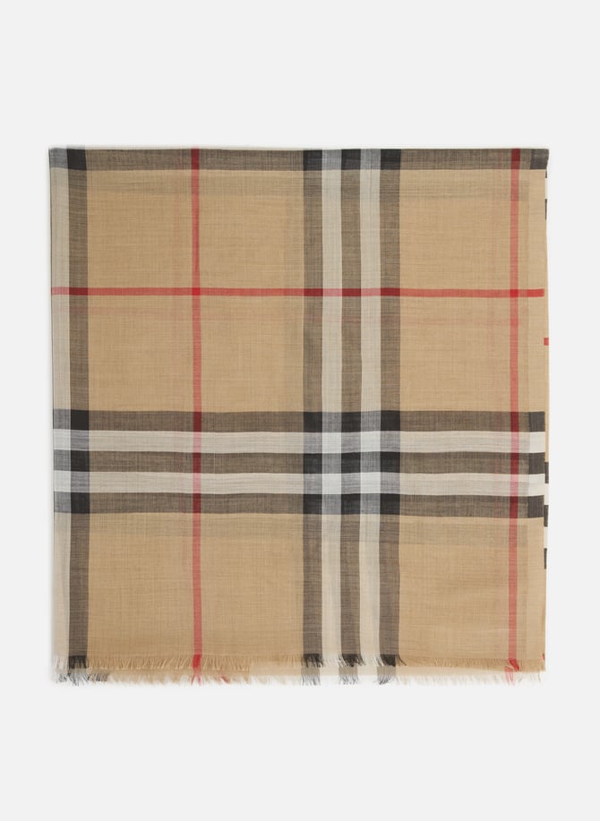 Burberry 50 cashmere 50 wool scarf tube hot sale
