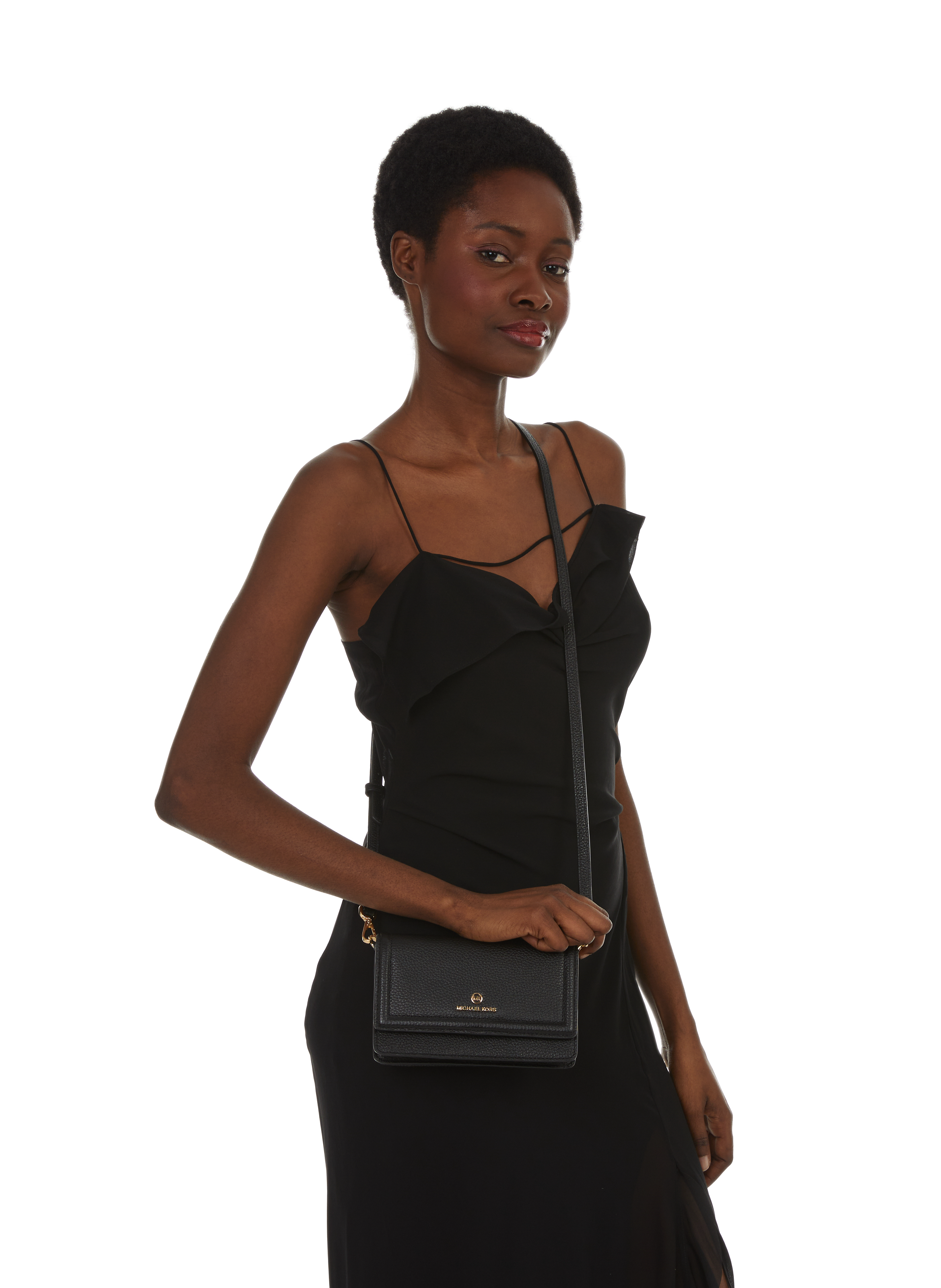 Leather shoulder bag  MICHAEL KORS Black