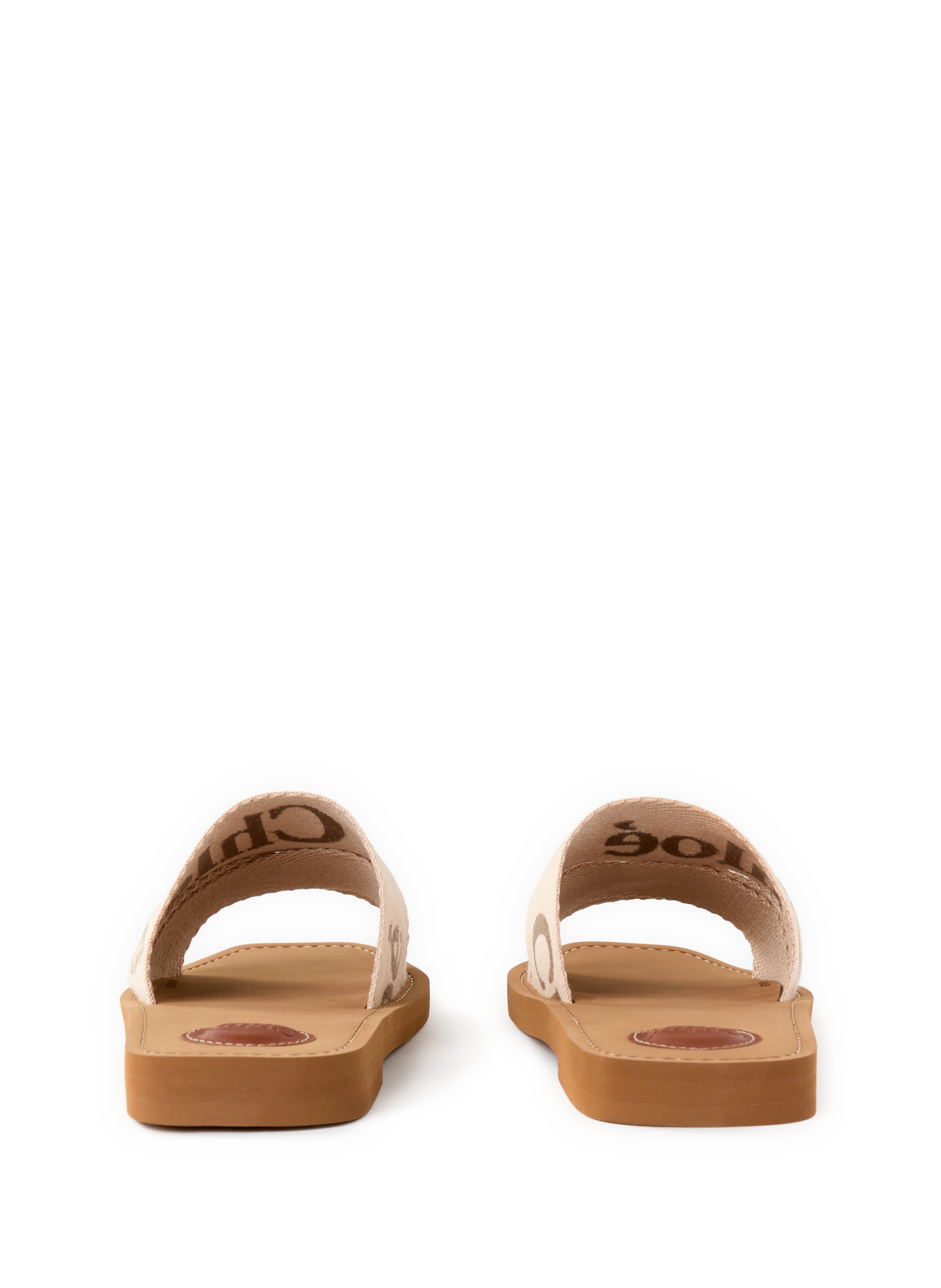 Woody sliders CHLOÉ Beige