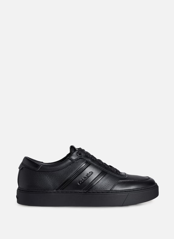 Baskets en cuir Noir by CALVIN KLEIN CALVIN KLEIN Baskets en cuir Noir