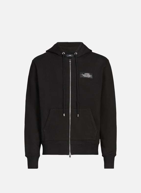 Cotton hooded sweatshirt Black by AMIRI AMIRI Cotton hooded sweatshirt Black