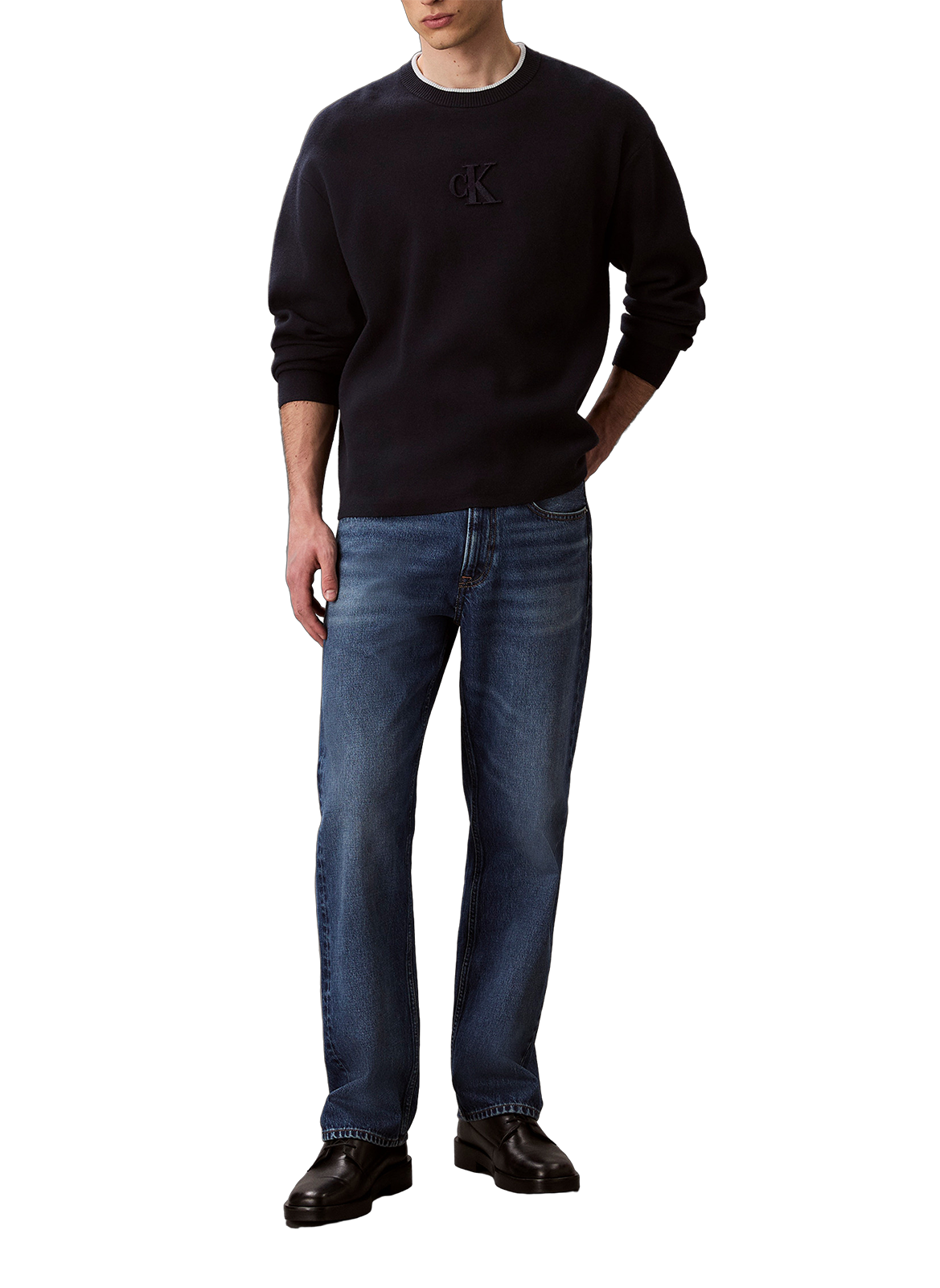 Logo jumper CALVIN KLEIN Blue