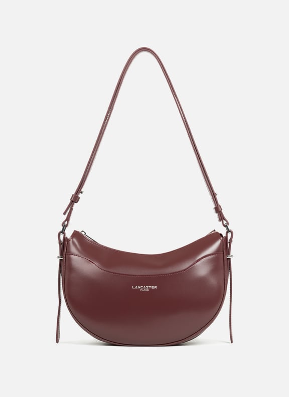 Sac demi lune - suave ace Rouge by LANCASTER LANCASTER Sac demi lune - suave ace Rouge