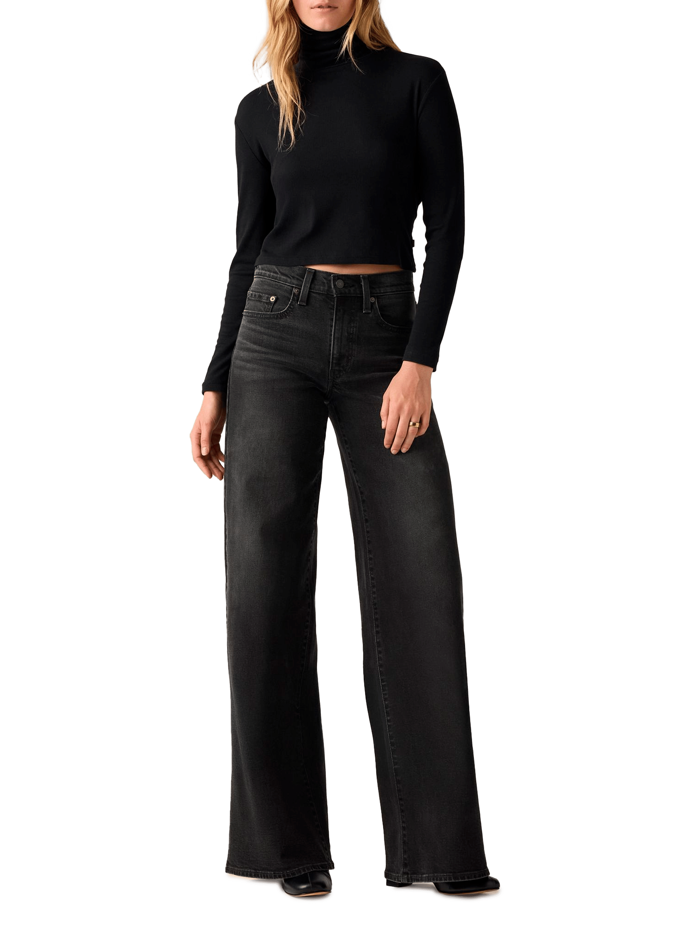 Wide Leg jeans LEVI'S Black