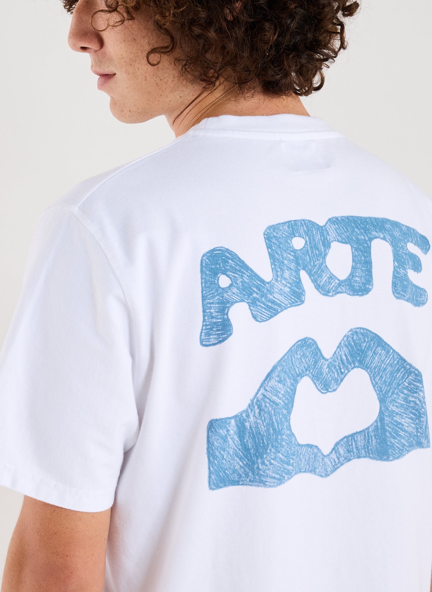 Cotton round-neck T-shirt ARTE ANTWERP White