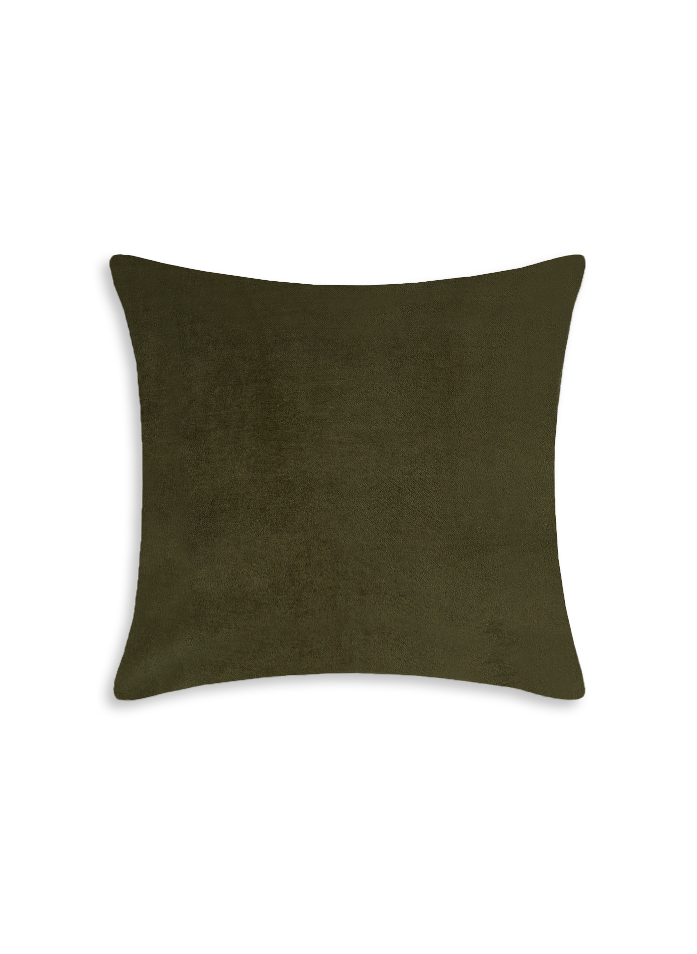 Smooth velvet cushion cover AU PRINTEMPS PARIS Green
