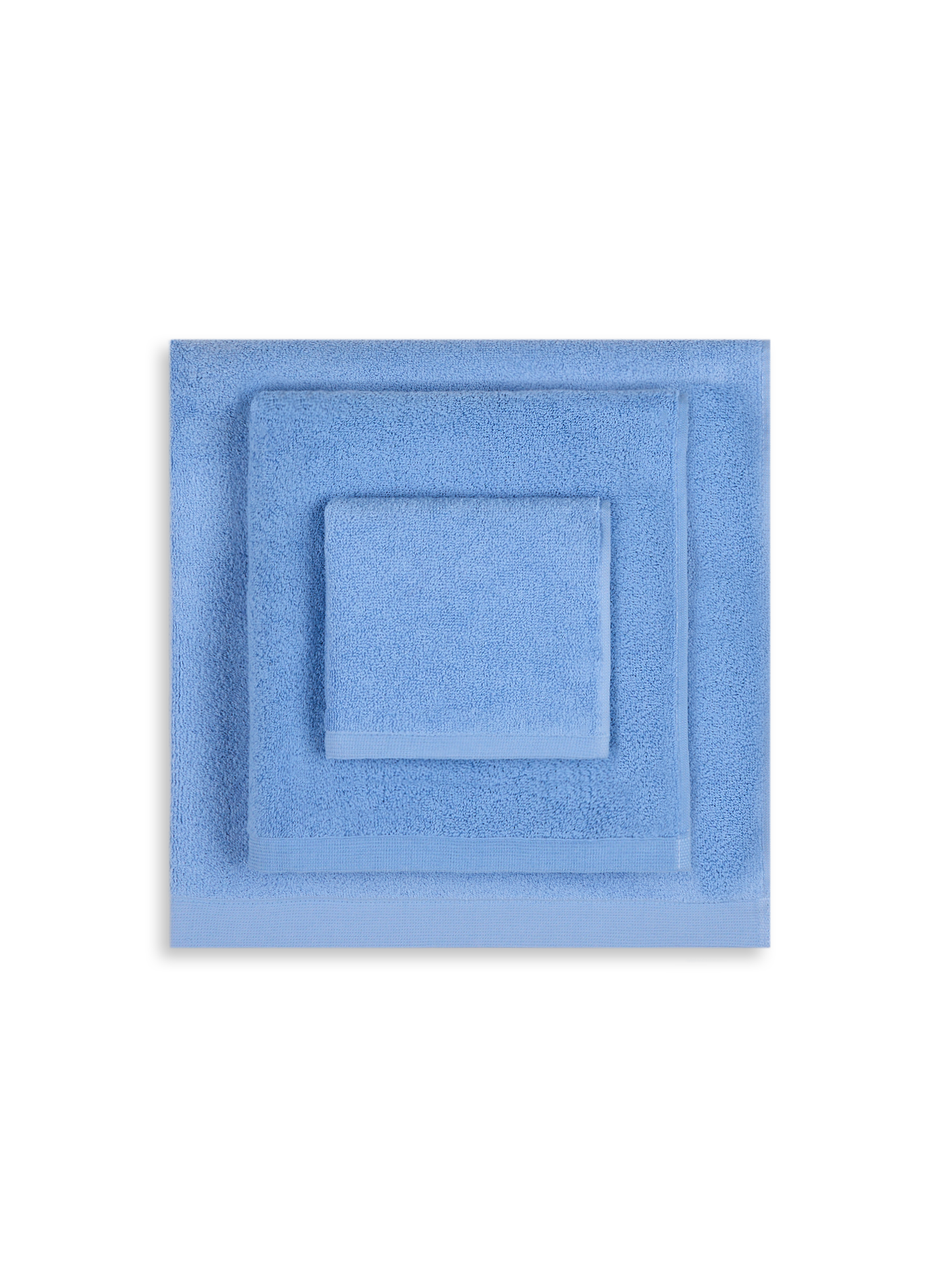 Organic cotton bath towel AU PRINTEMPS PARIS Blue