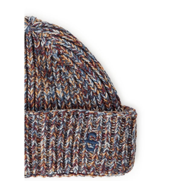 Stetson Beanie En Laine Et Soie Mélangées In Multi