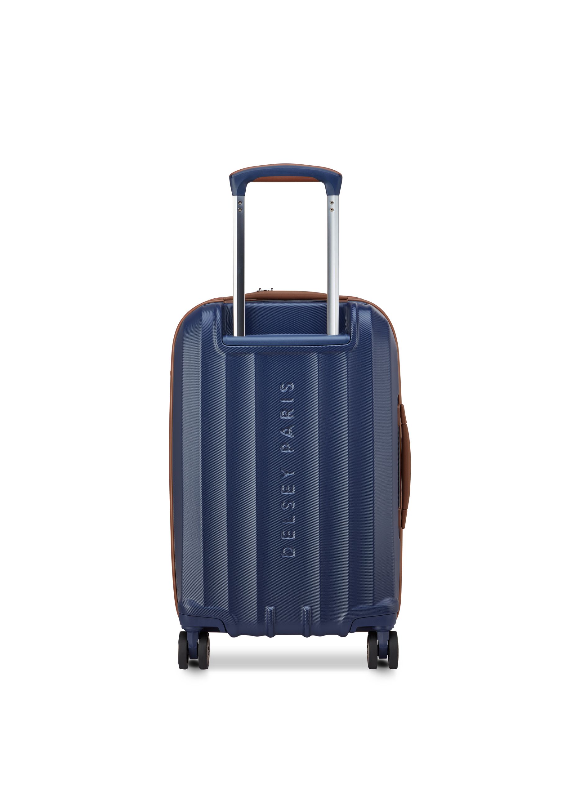 Valise cabine rigide taille s - carrousel 2 DELSEY PARIS Bleu
