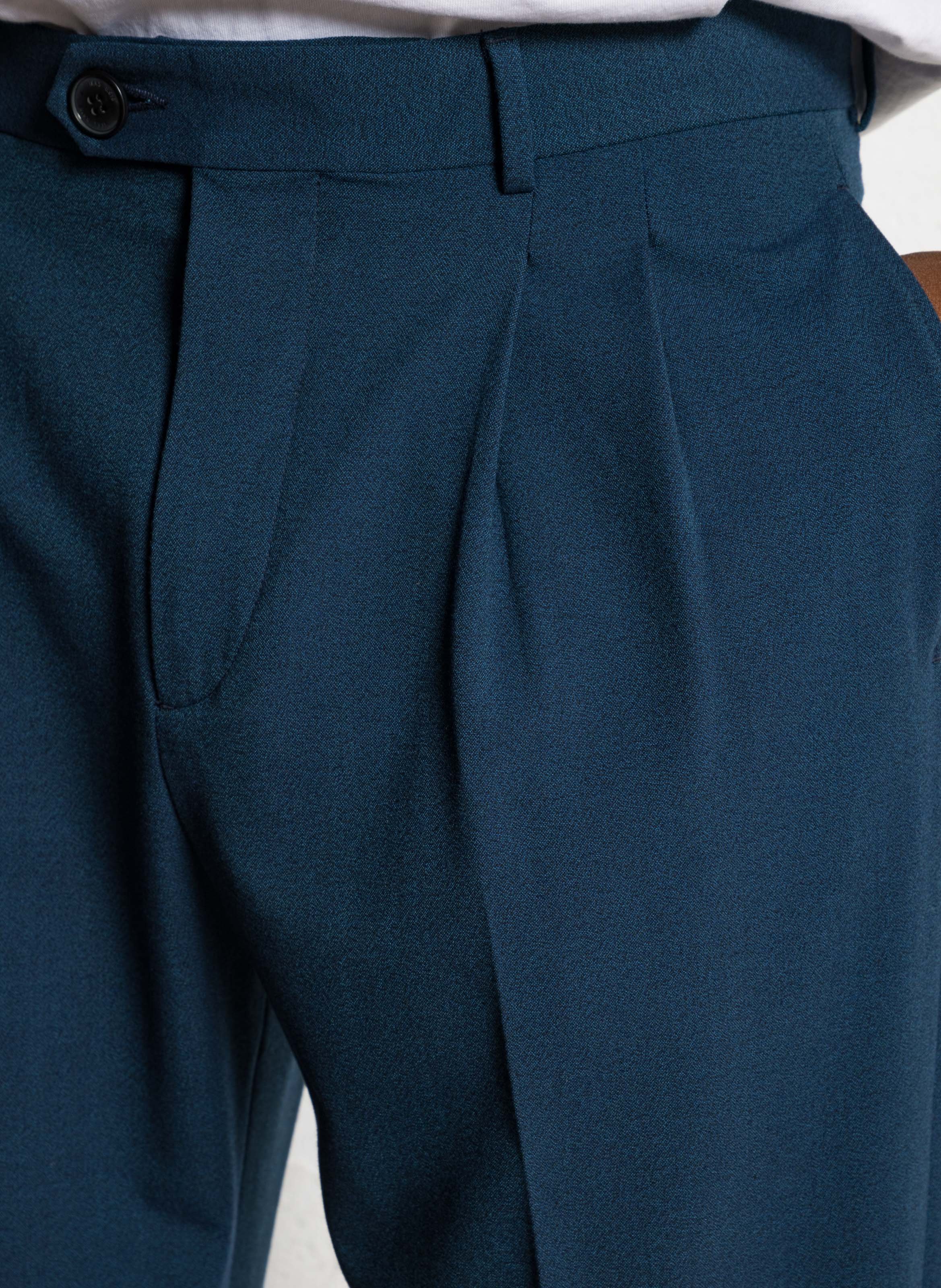 Pantalon de costume IKKS Bleu