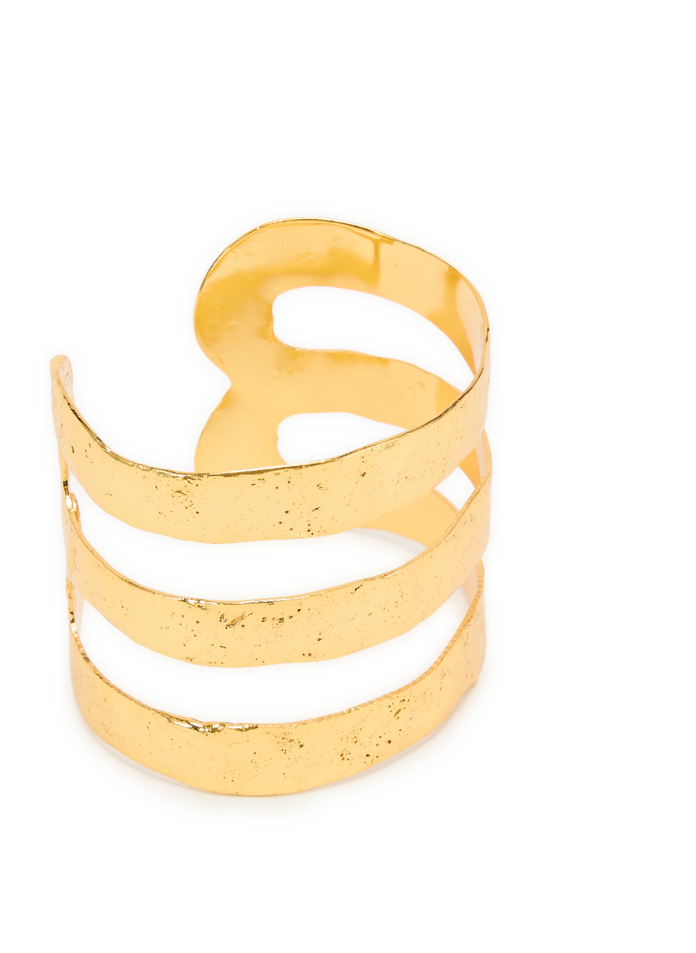 Bracelet manchette Bianca SYLVIA TOLEDANO Doré