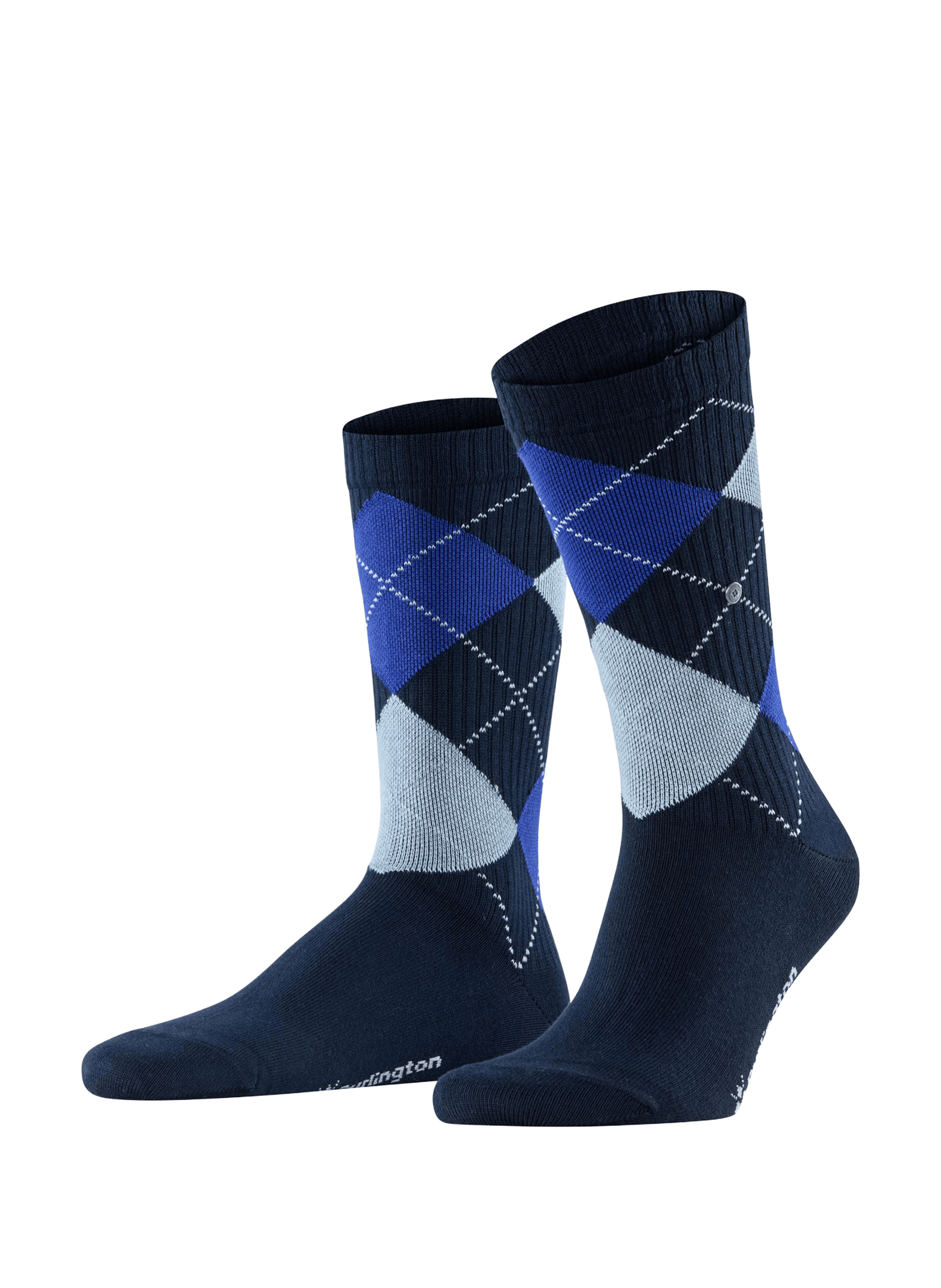 Calcetines de tenis geométricos BURLINGTON Azul