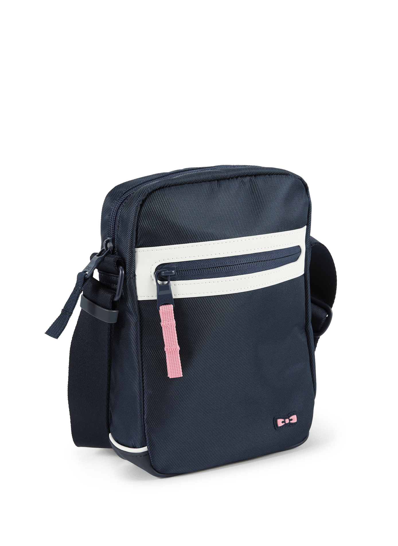 Colorblock two-tone shoulder bag EDEN PARK Blue