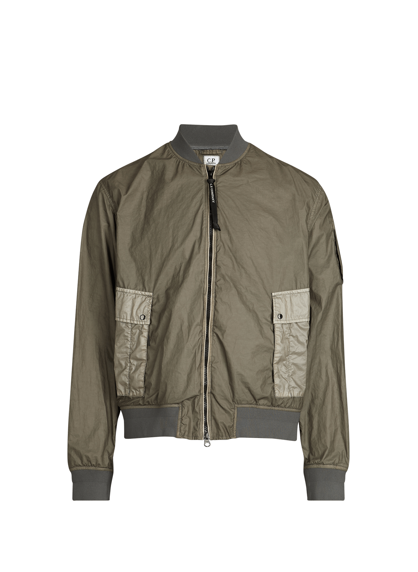 Blouson léger à col plat CP COMPANY Gris