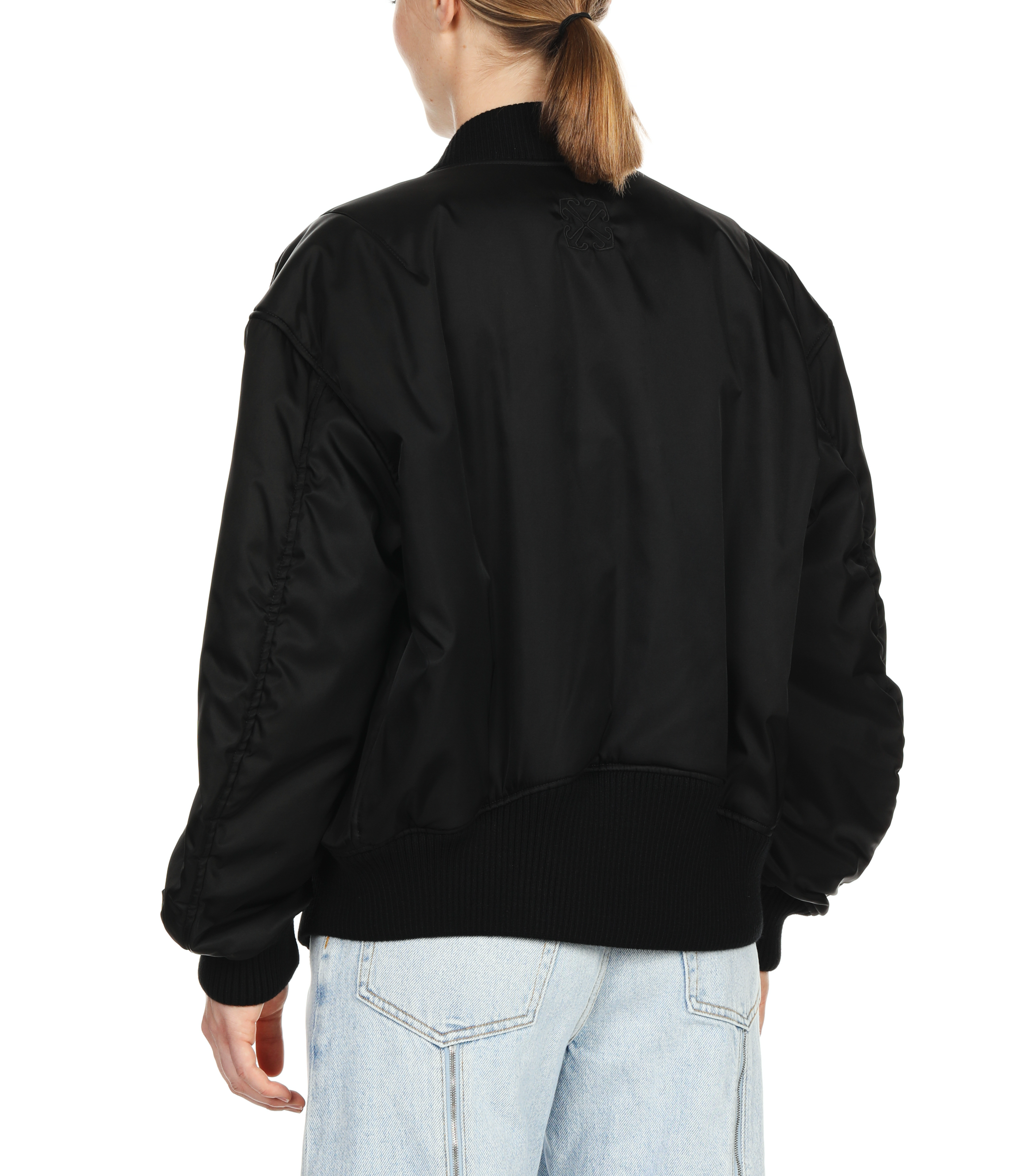 Blouson à logo OFF-WHITE Noir
