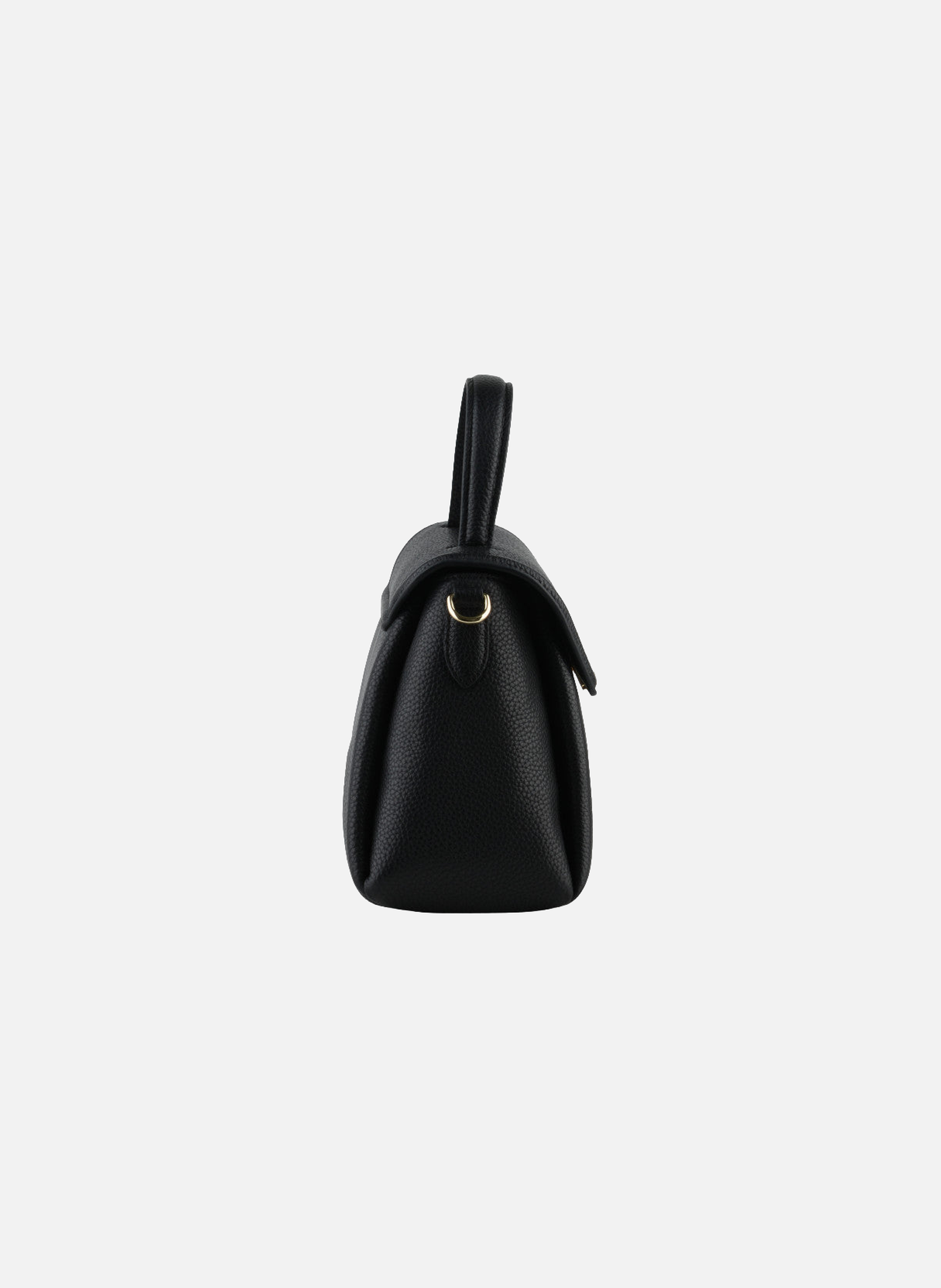 Carat | sac porté épaule en cuir de vachette POURCHET Noir
