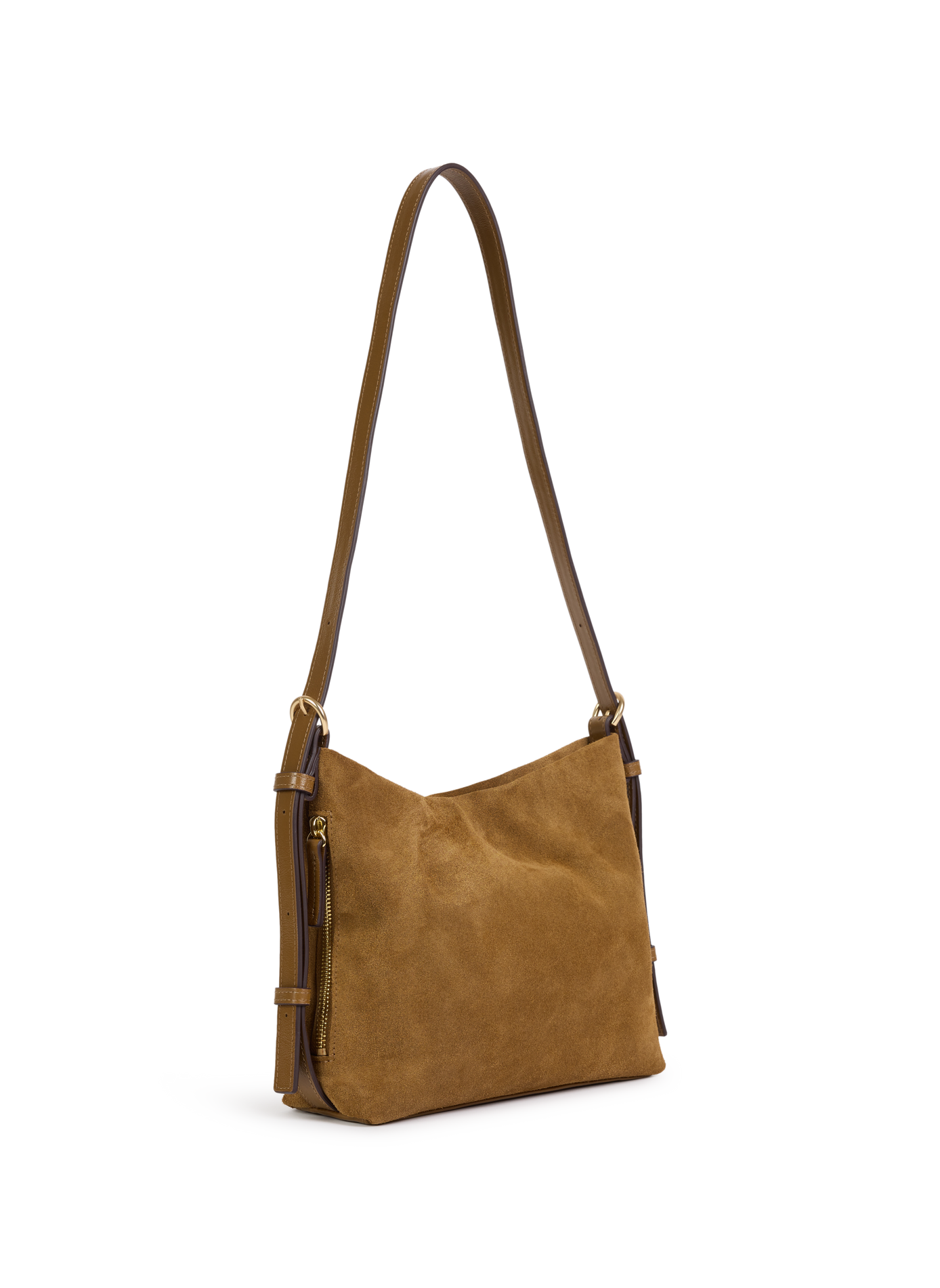 Sac porté épaule Mini Moreen en cuir NAT & NIN Marron