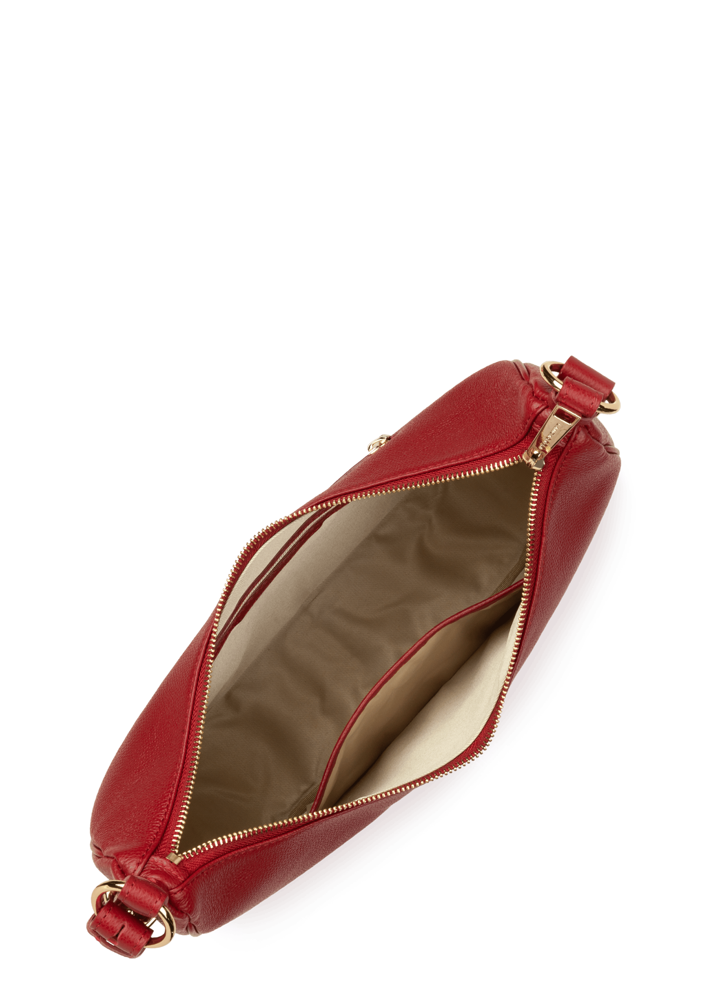 Grand sac besace - milano aria | Rouge LANCASTER Femme