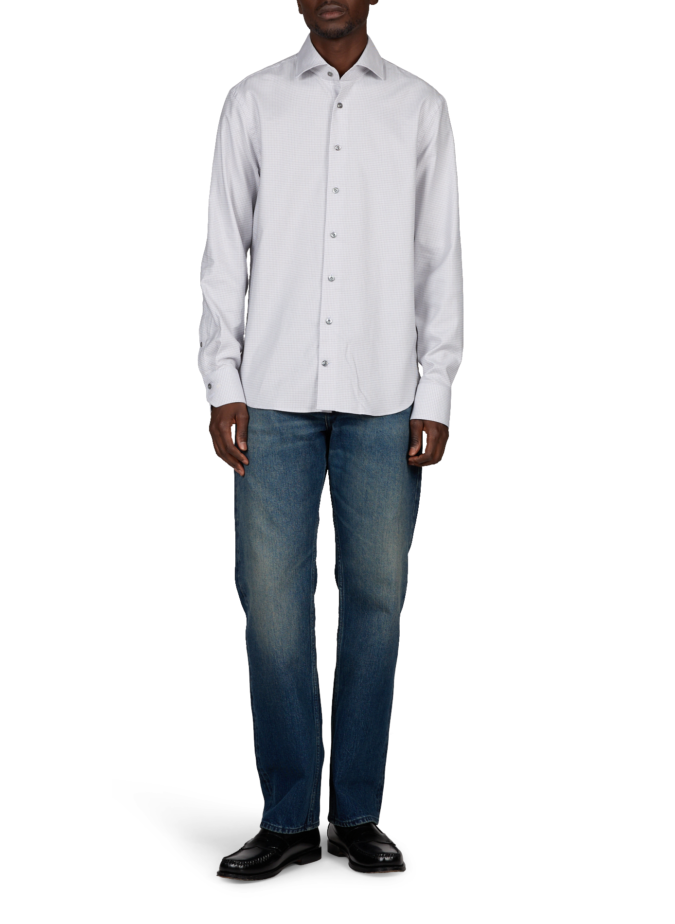 Cotton shirt VAN LAACK Blue