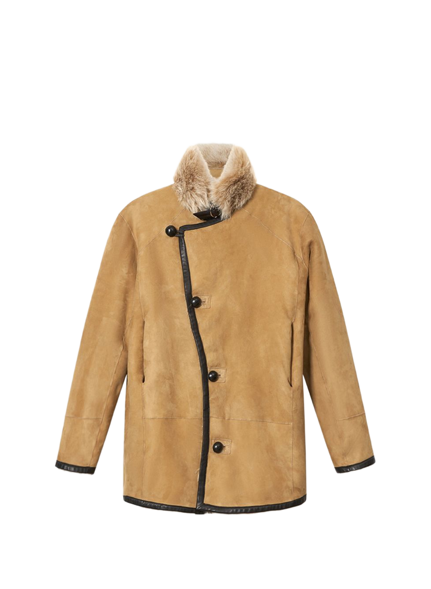 Omkeerbare Rema-mantel van lamswol ISABEL MARANT Wit
