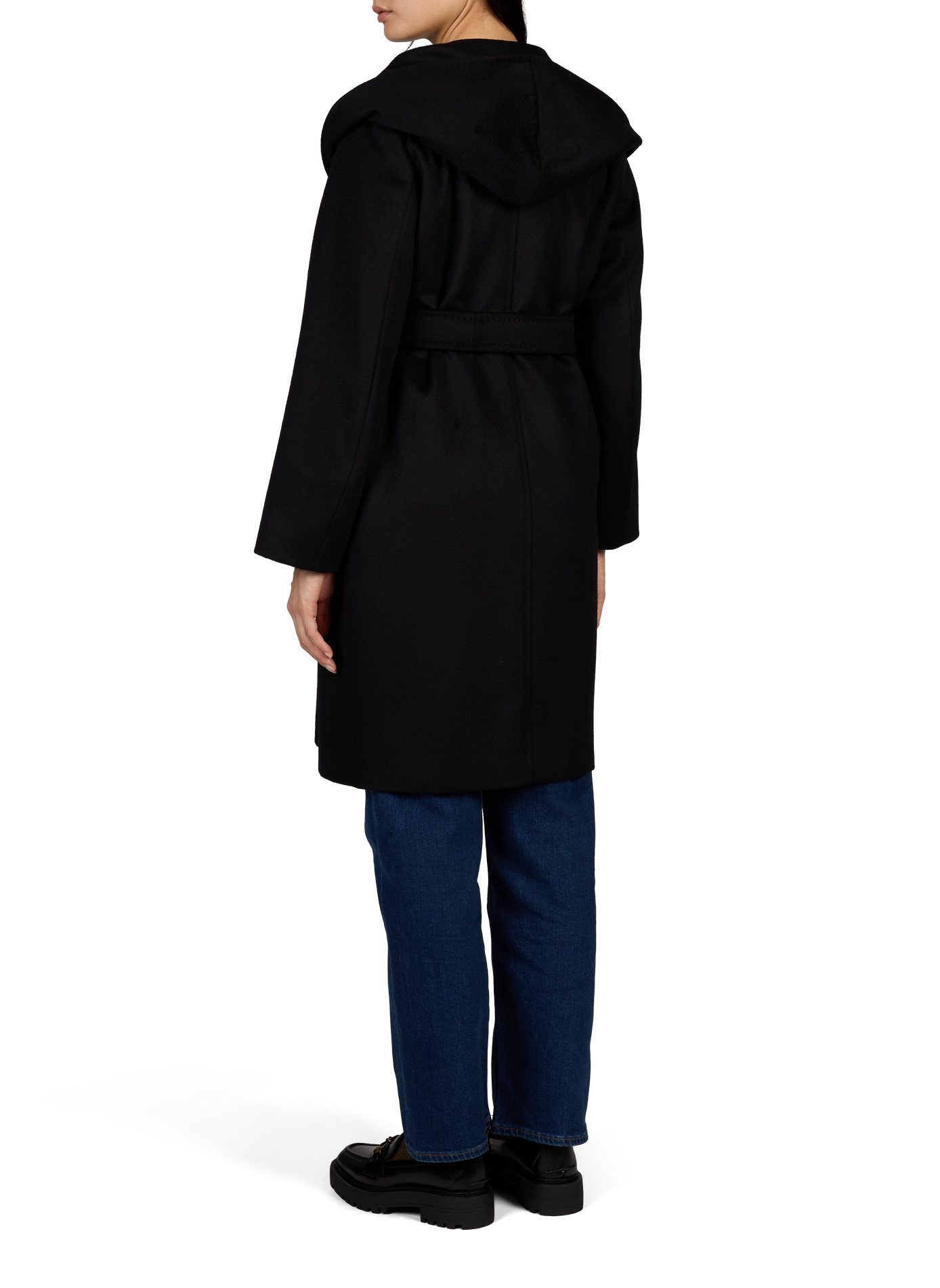 Manteau NEWMANG en laine MAX MARA STUDIO Noir