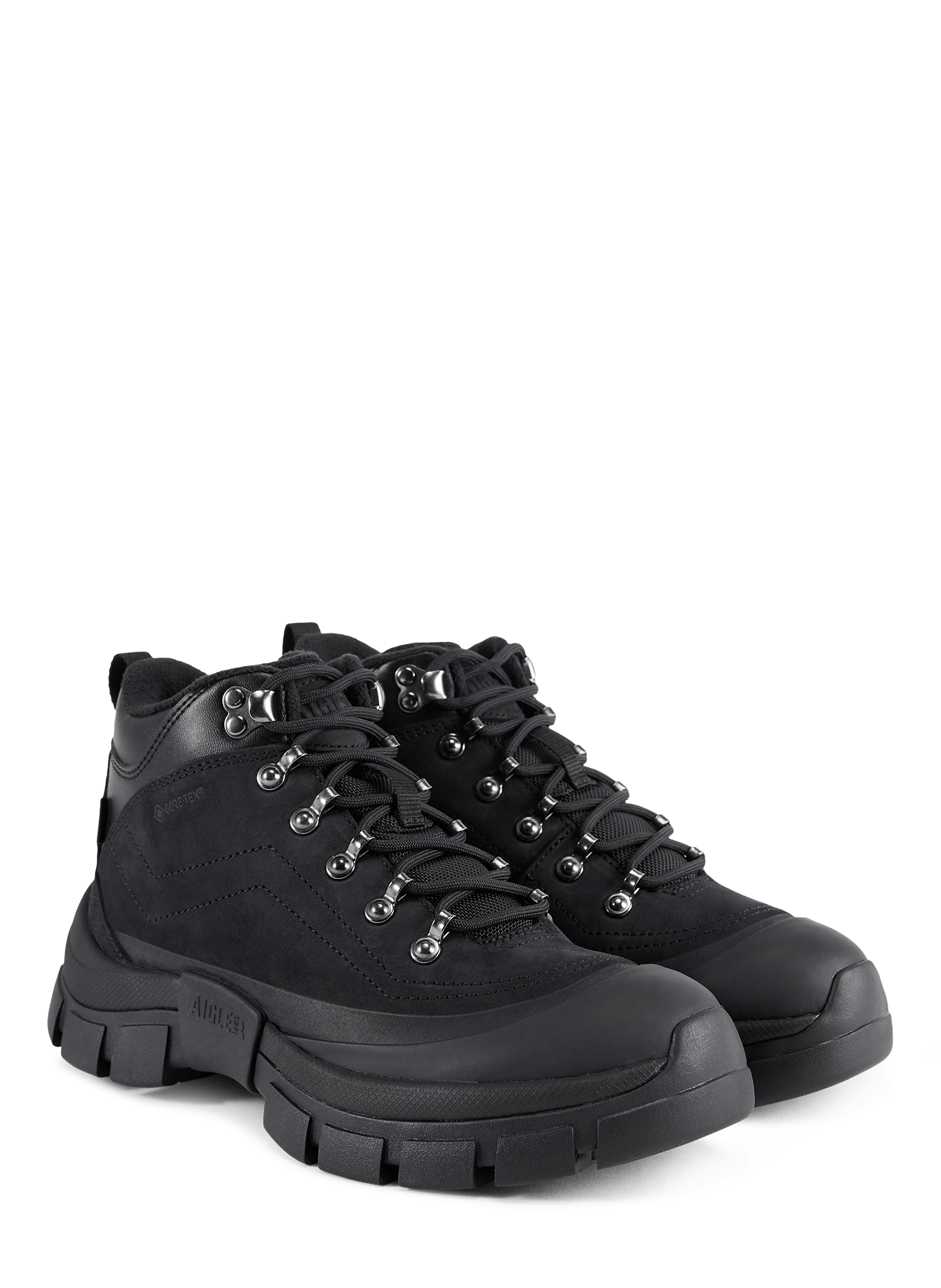 Tenere Gore-Tex Leather Sneakers AIGLE Black