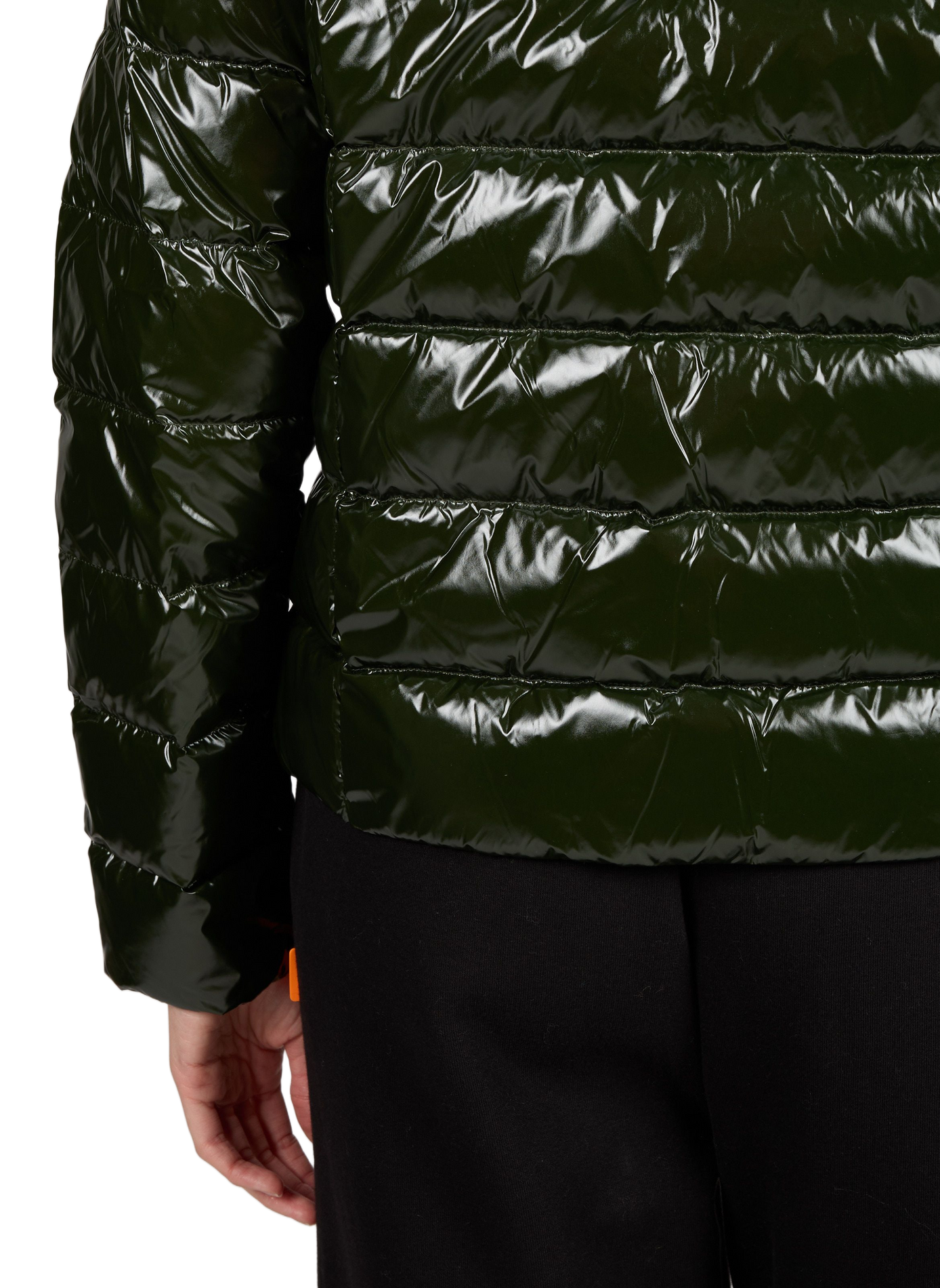 Patent Francebright fitted puffer jacket | Green GERTRUDE Women