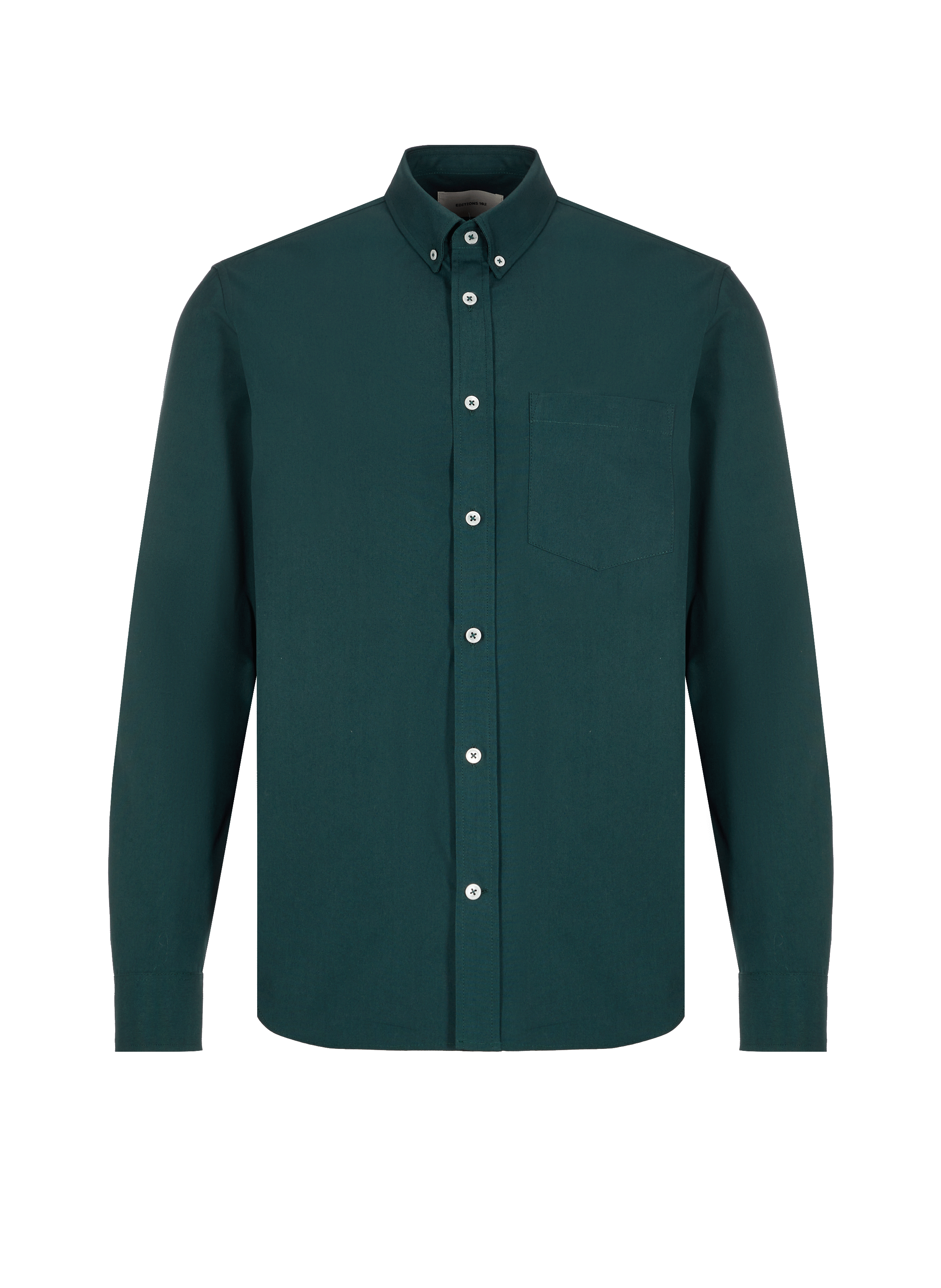 Cotton poplin shirt EDITIONS 102 Green
