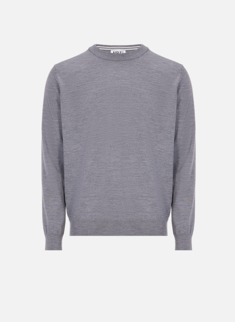 Gray wool sweaterAIGLE 