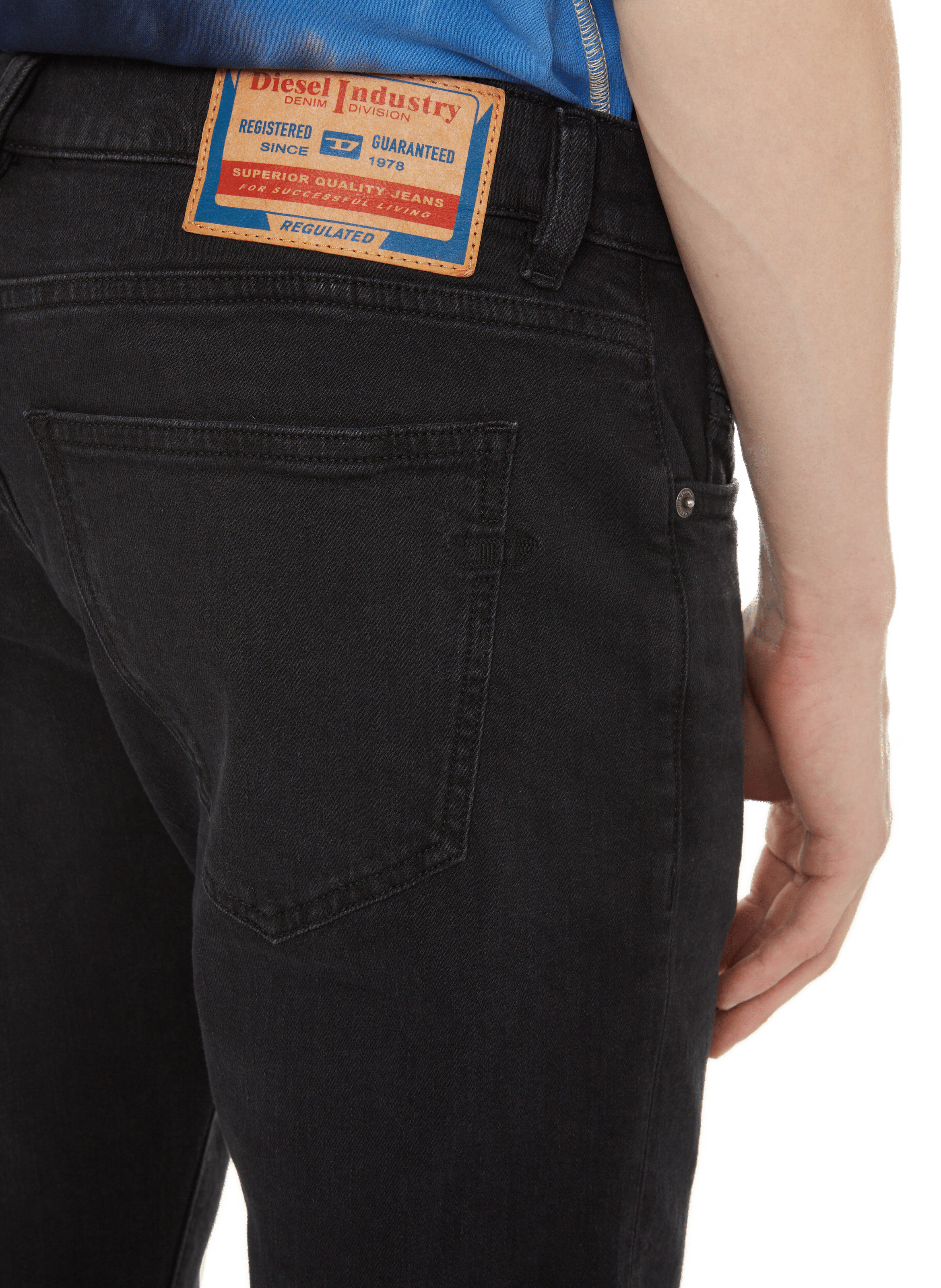 Jean slim DIESEL Gris