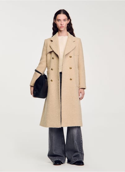 Collection Manteaux Sandro Femme. Printemps