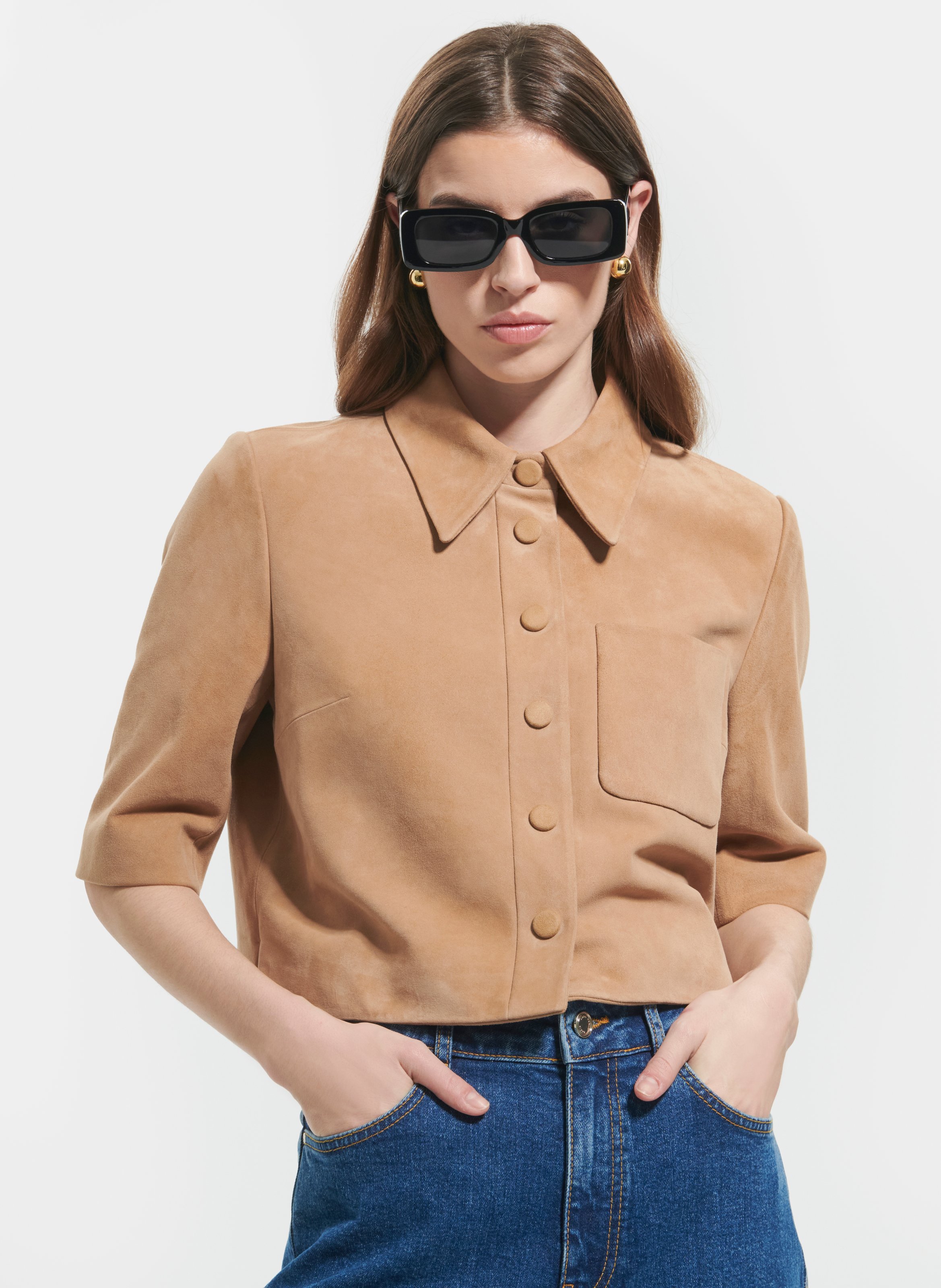 Chemise  celina ZAPA Beige