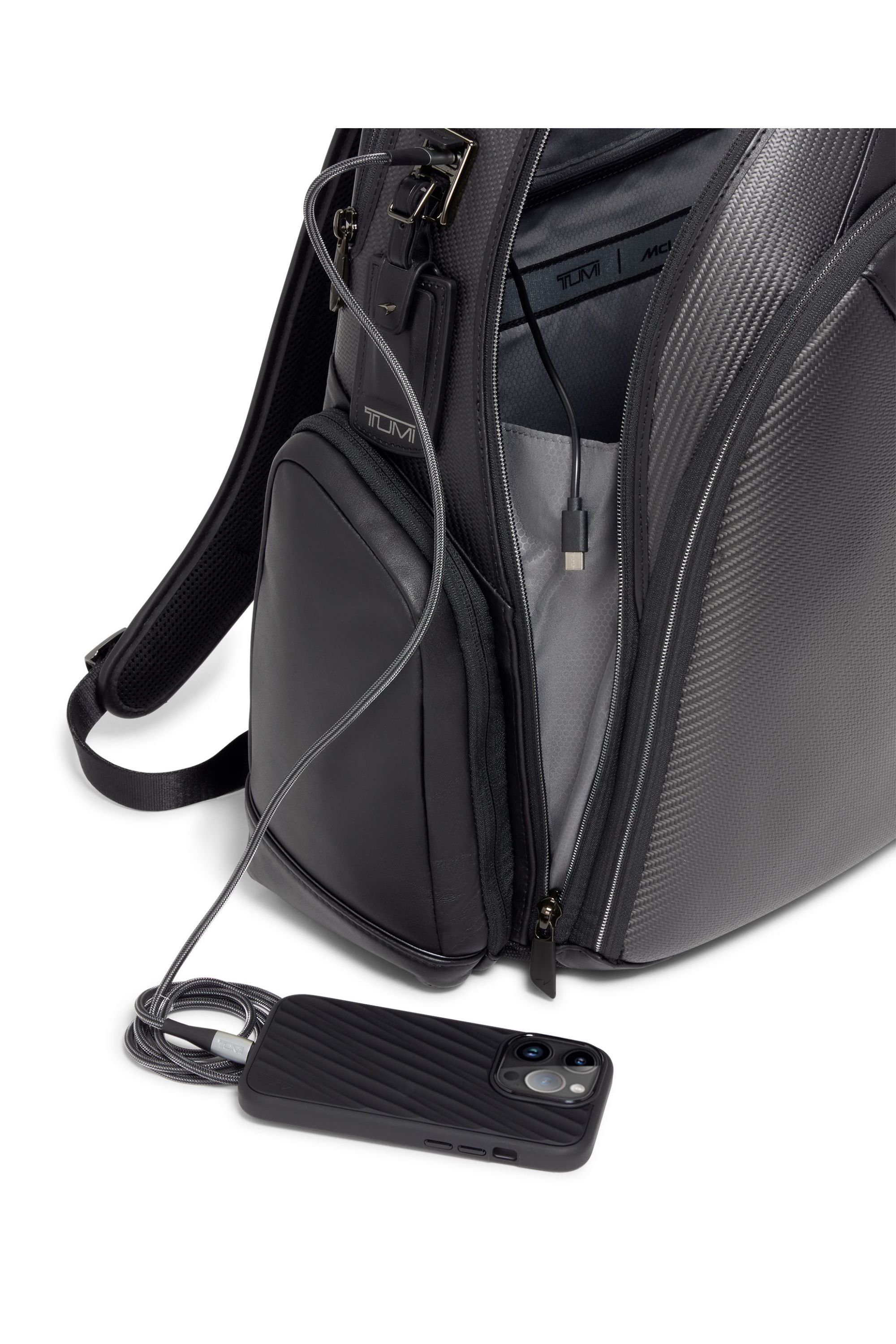 Tumi i mclaren sac à dos taille s TUMI Argent