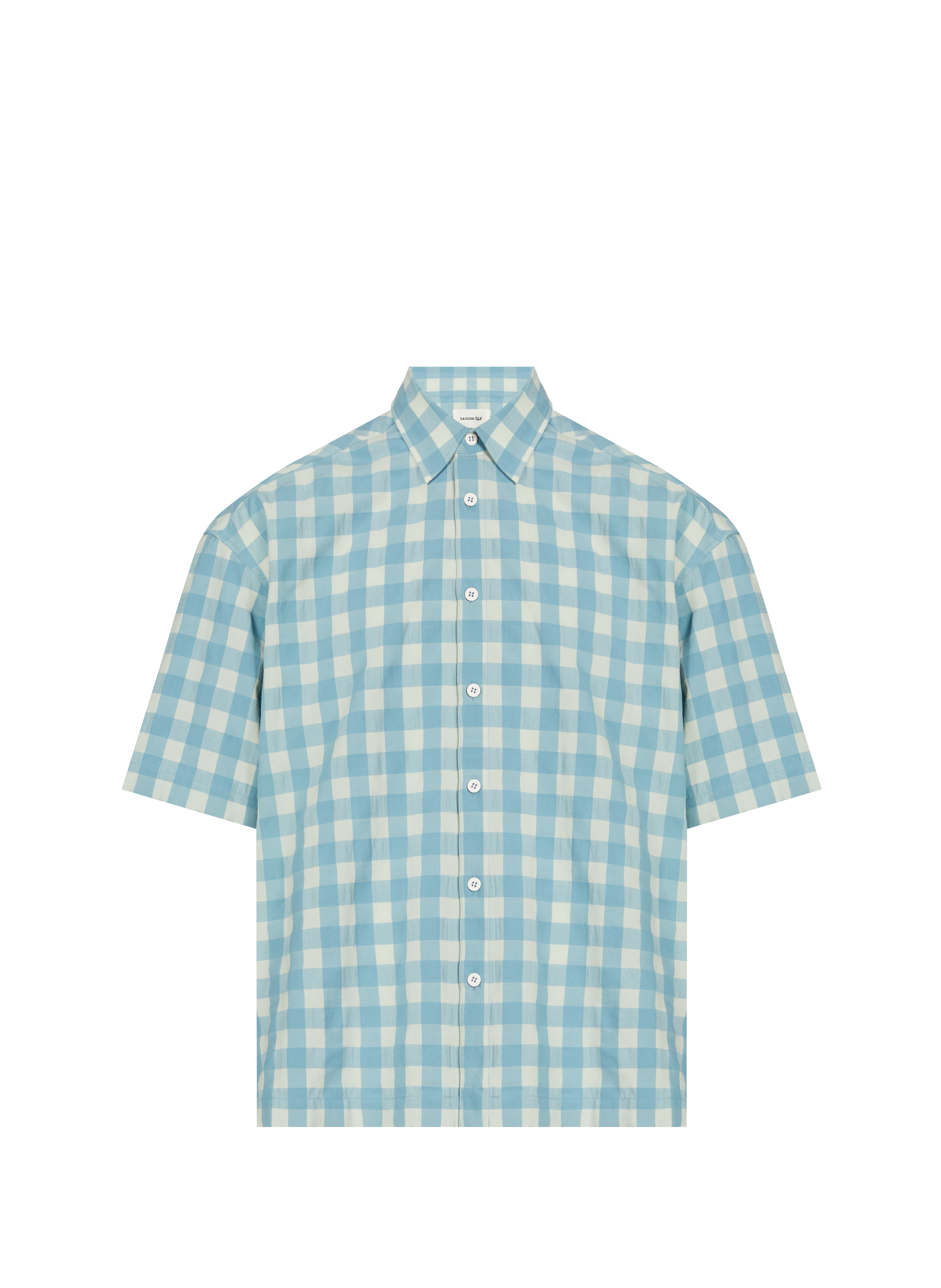 Checked Shirt Fichy SAISON 1865 Blue