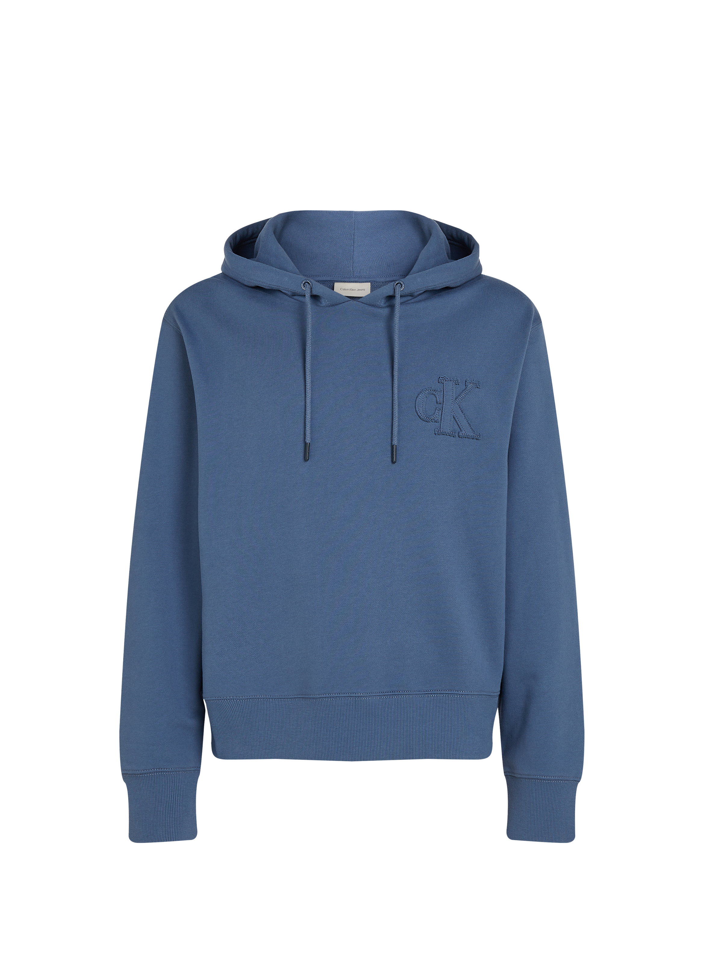 Hoodie en coton   Vintage indigo