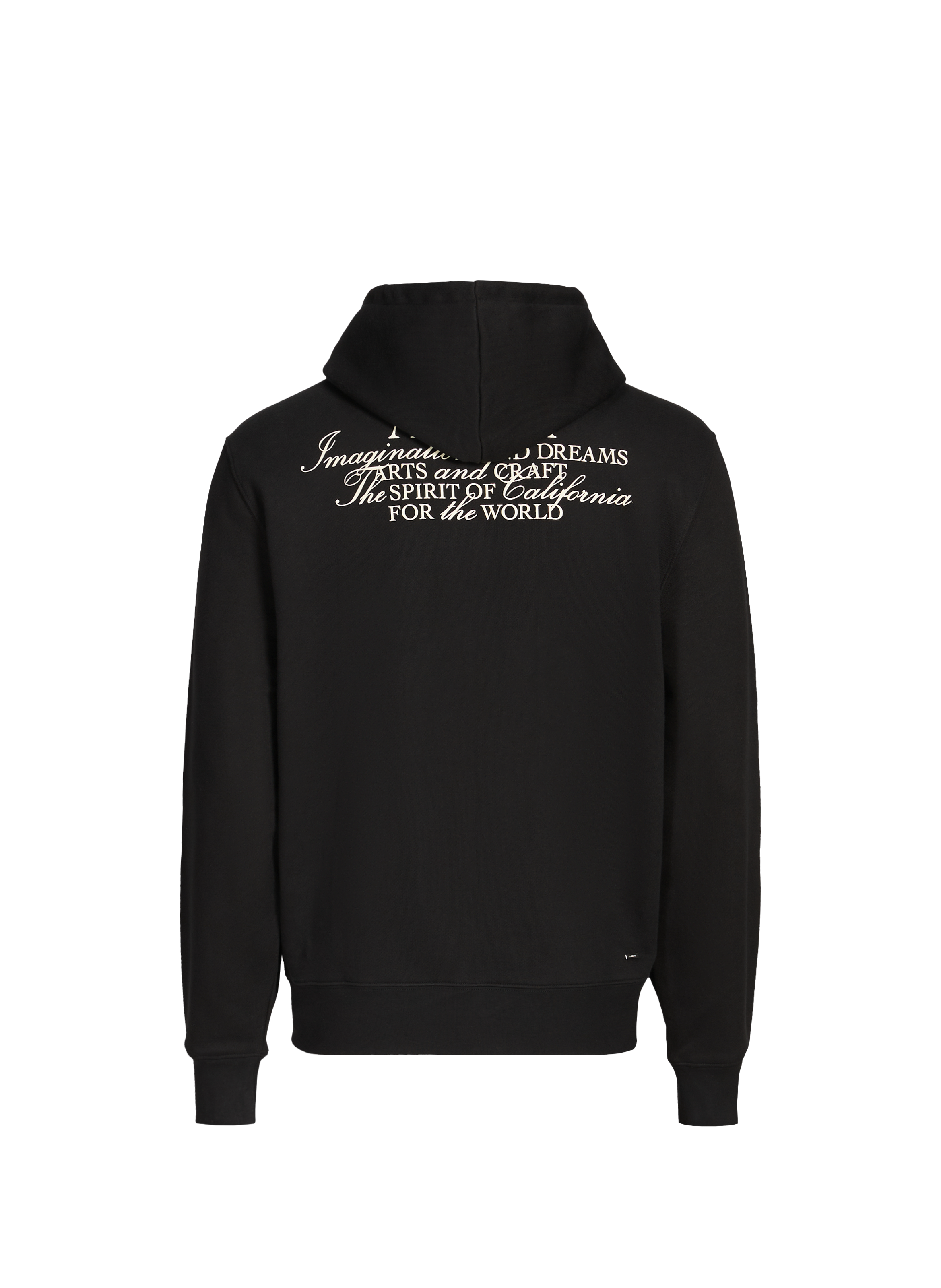 Sweatshirt à capuche en coton AMIRI Noir