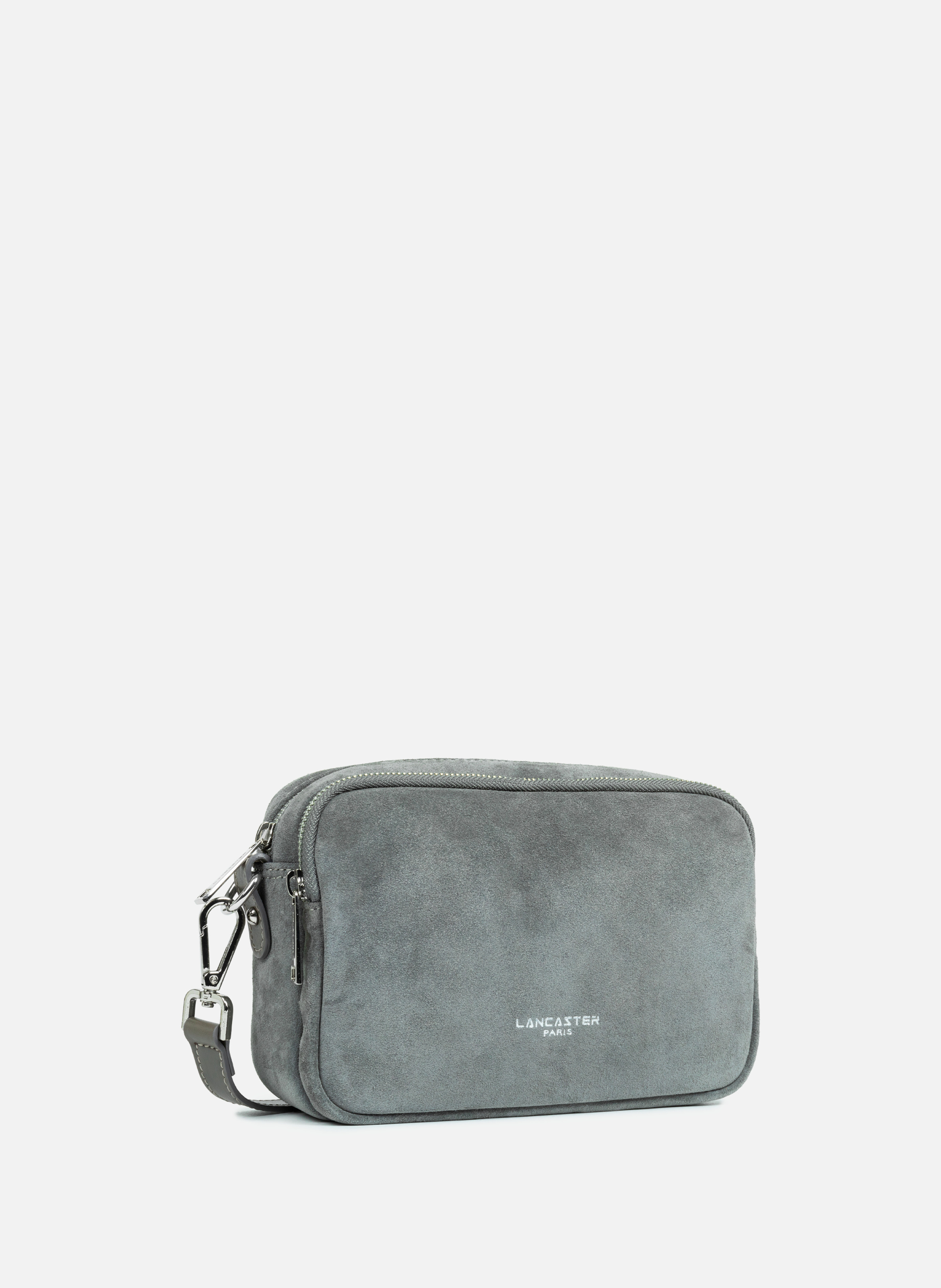 Crossbody bag - Suède LANCASTER Grey