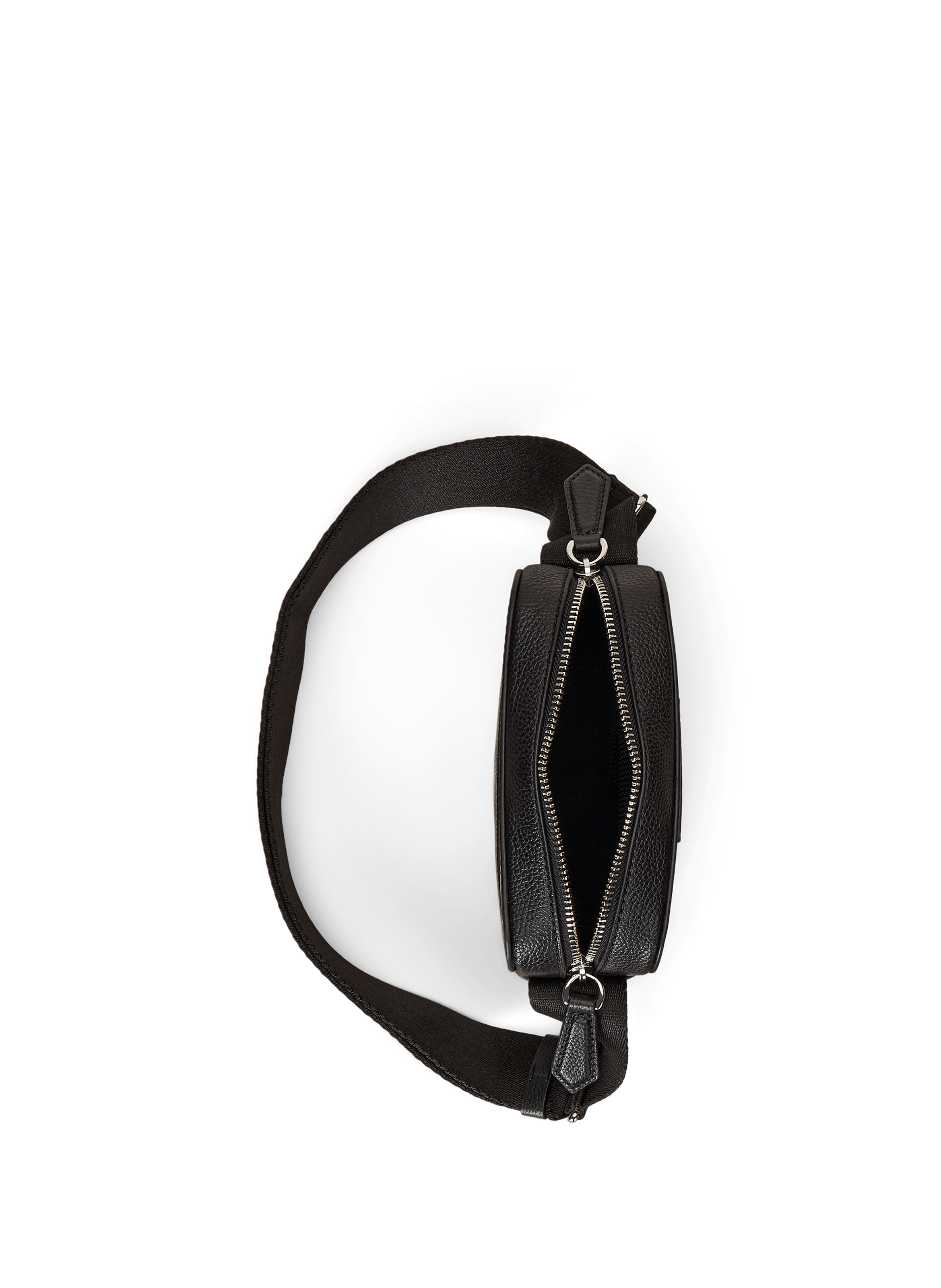 Sac à bandoulière en cuir POLO RALPH LAUREN Noir