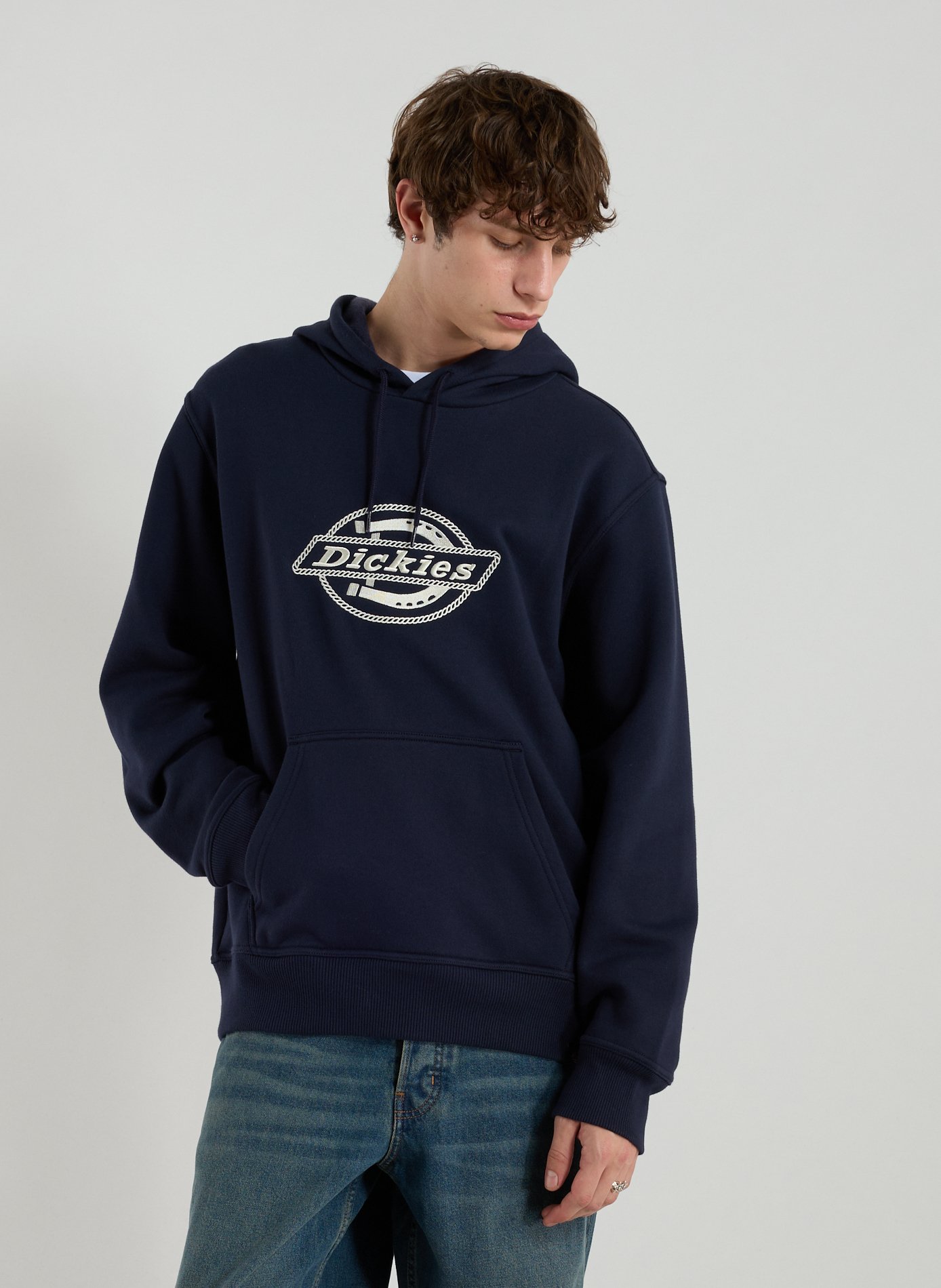 DICKIES Logo hoodie Blue