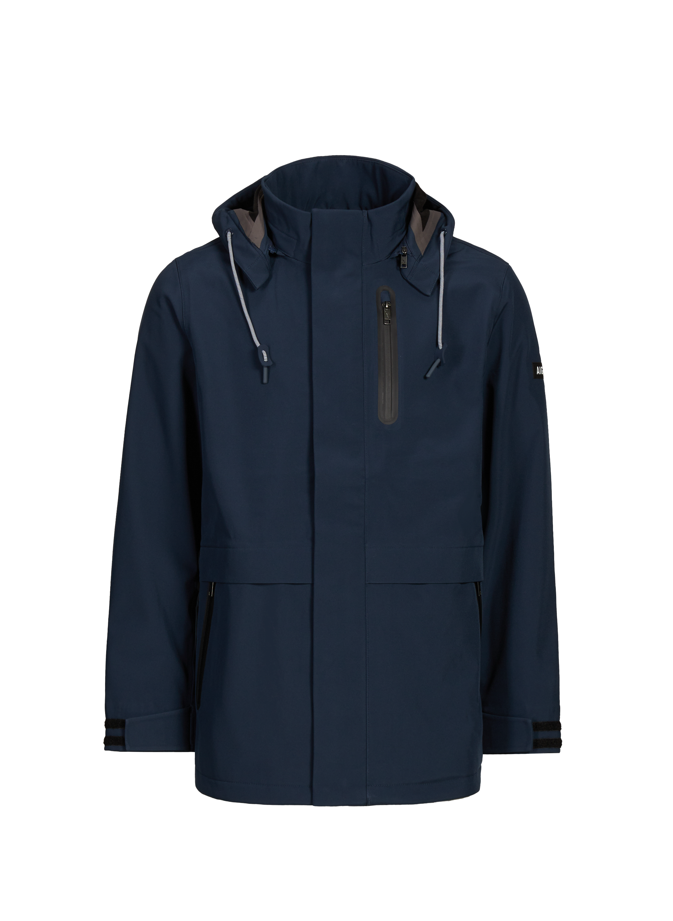AIGLE Parka doublée polaire avec capuche amovible Blue