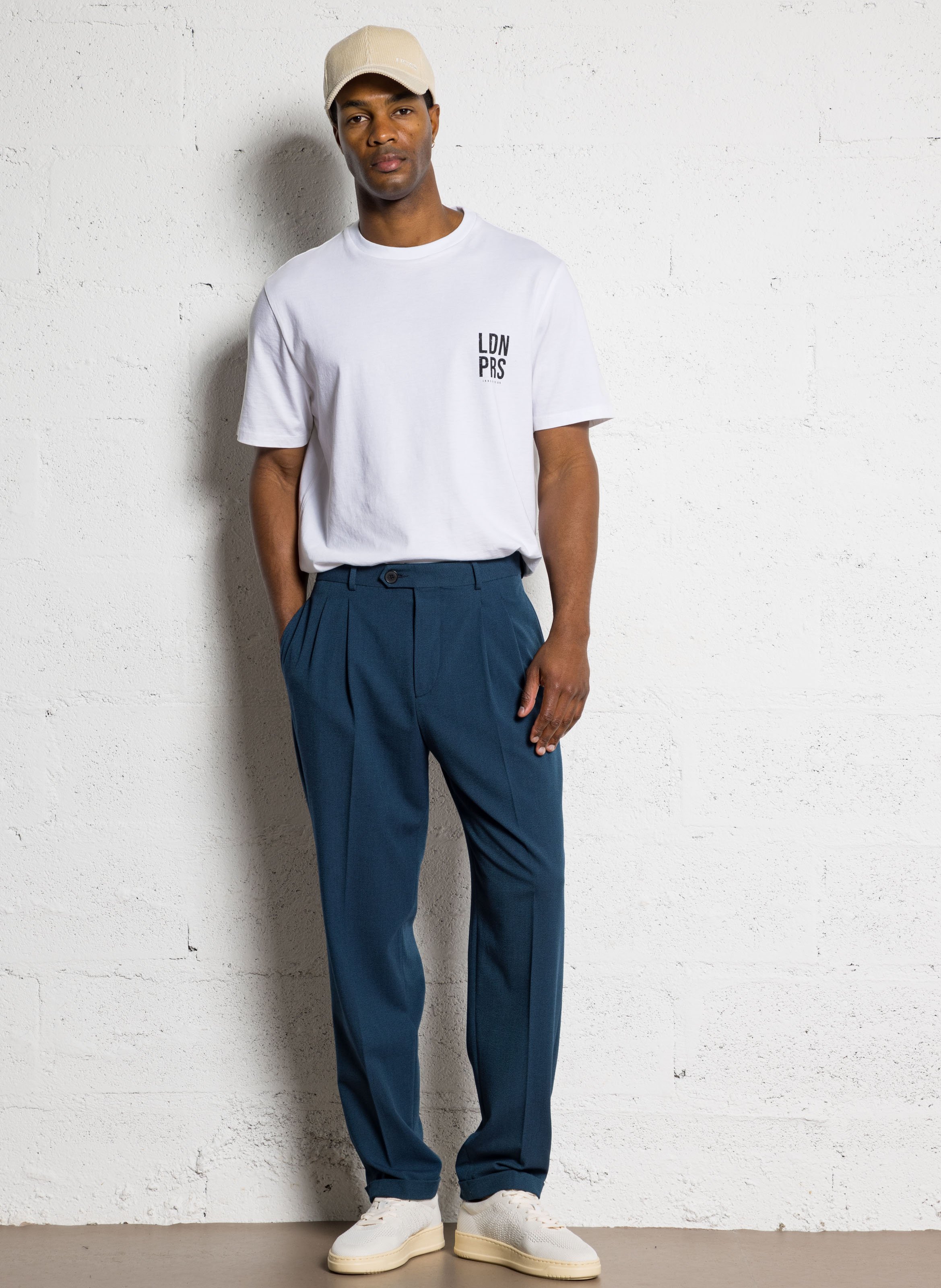 Pantalon de costume IKKS Bleu