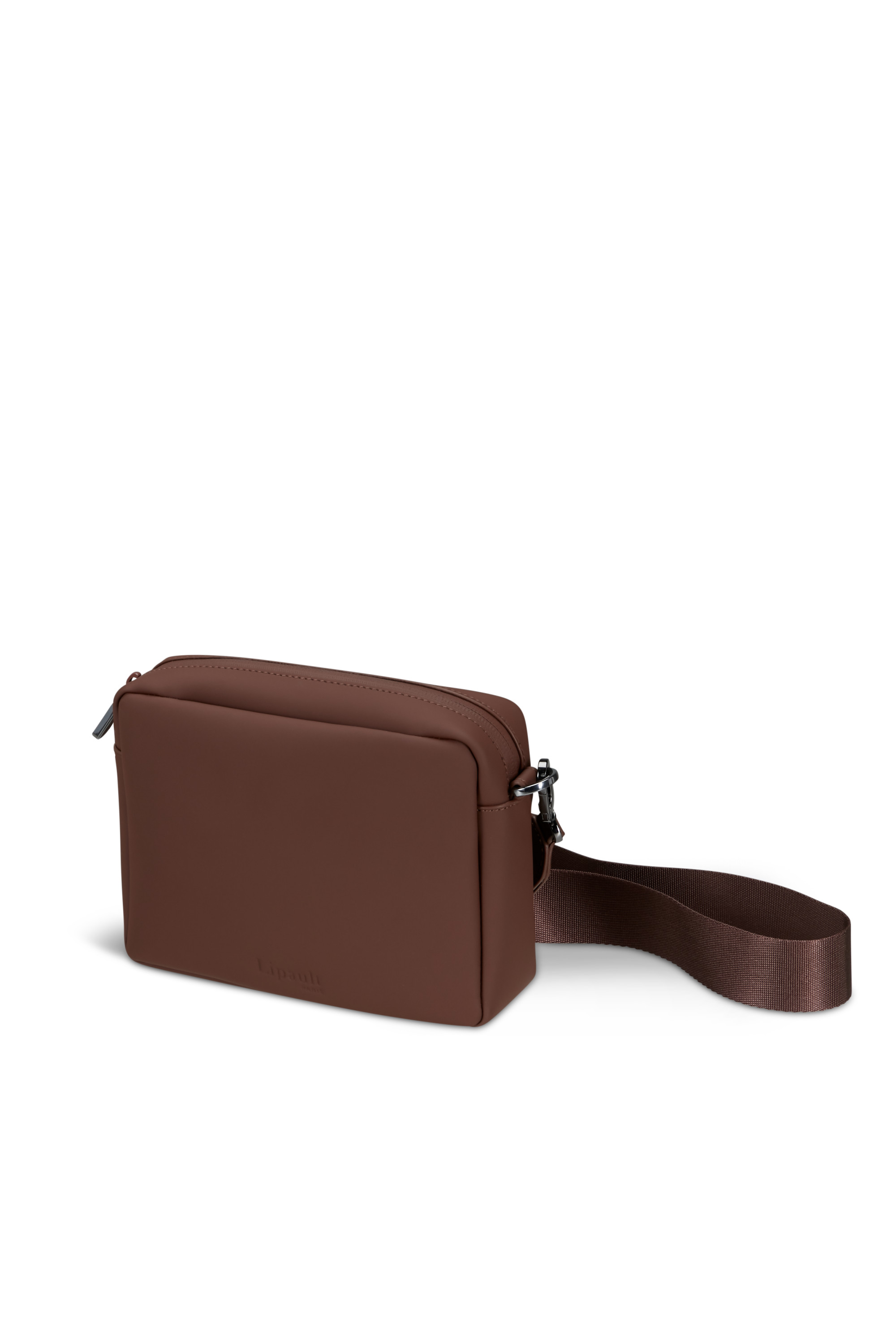 Lost in berlin cross-over bag taille s LIPAULT PARIS Marron