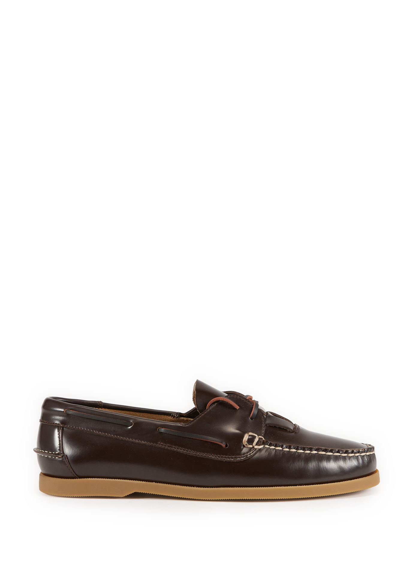 Sauler leather moccasins HEREU Brown