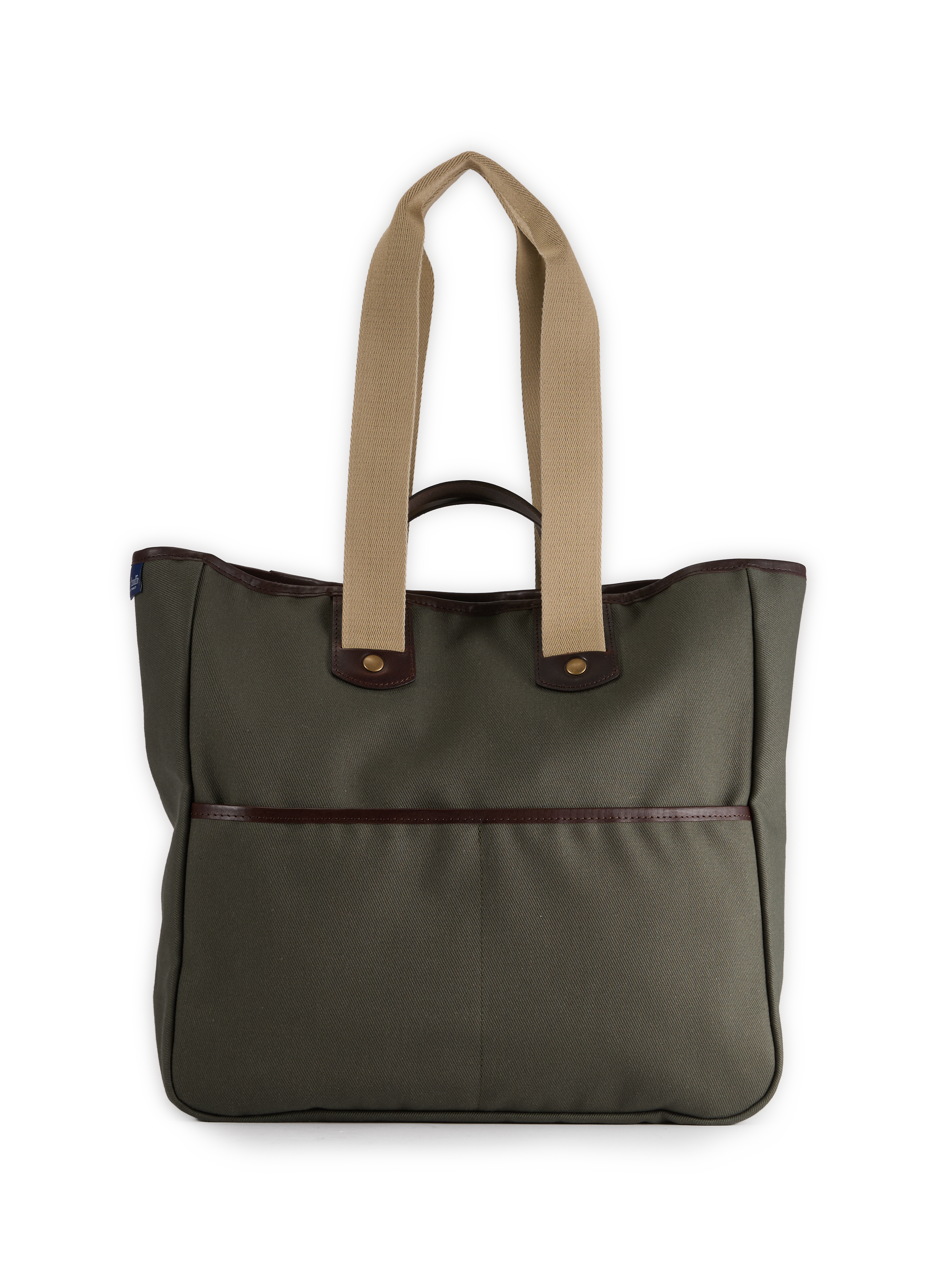 Meline cotton tote bag BLEU DE CHAUFFE Khaki