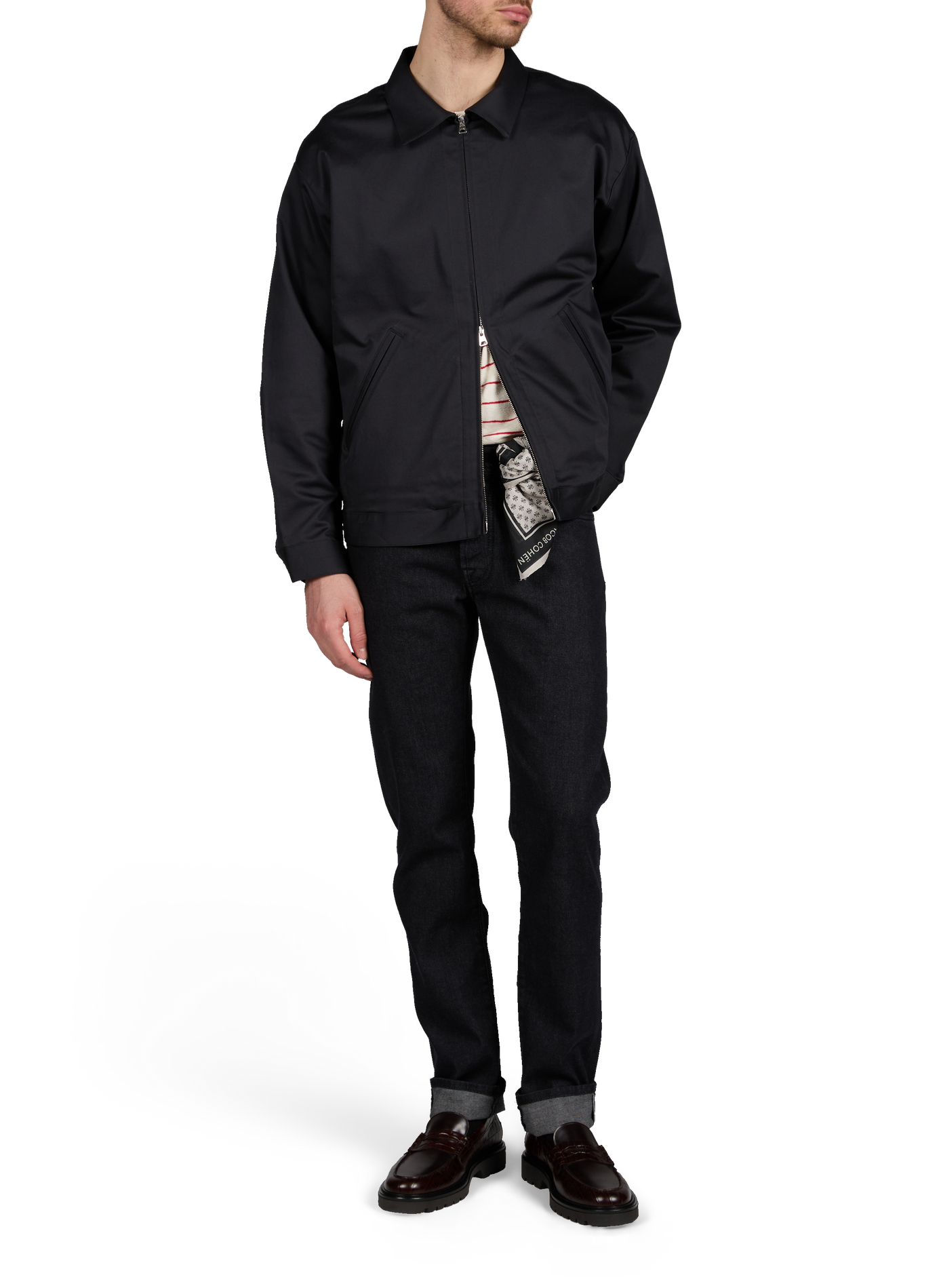 Petrus blended cotton jacket NN.07 Blue