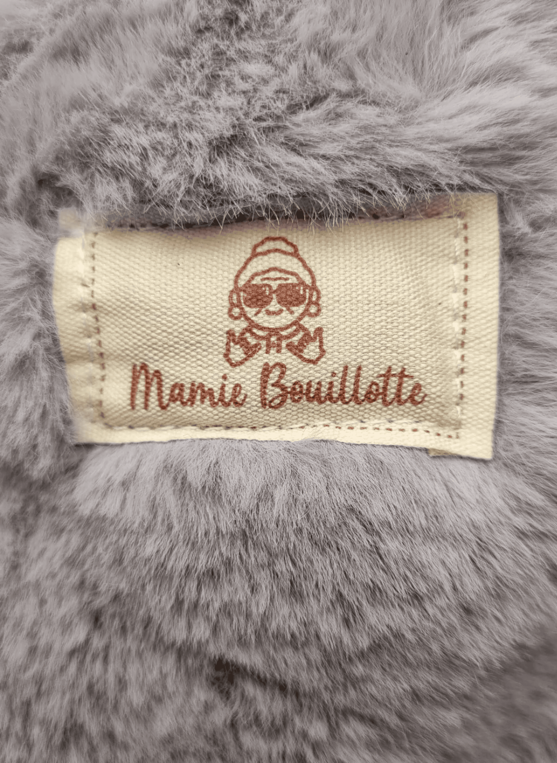 Colette Hot Water Bottle MAMIE BOUILLOTTE Grey