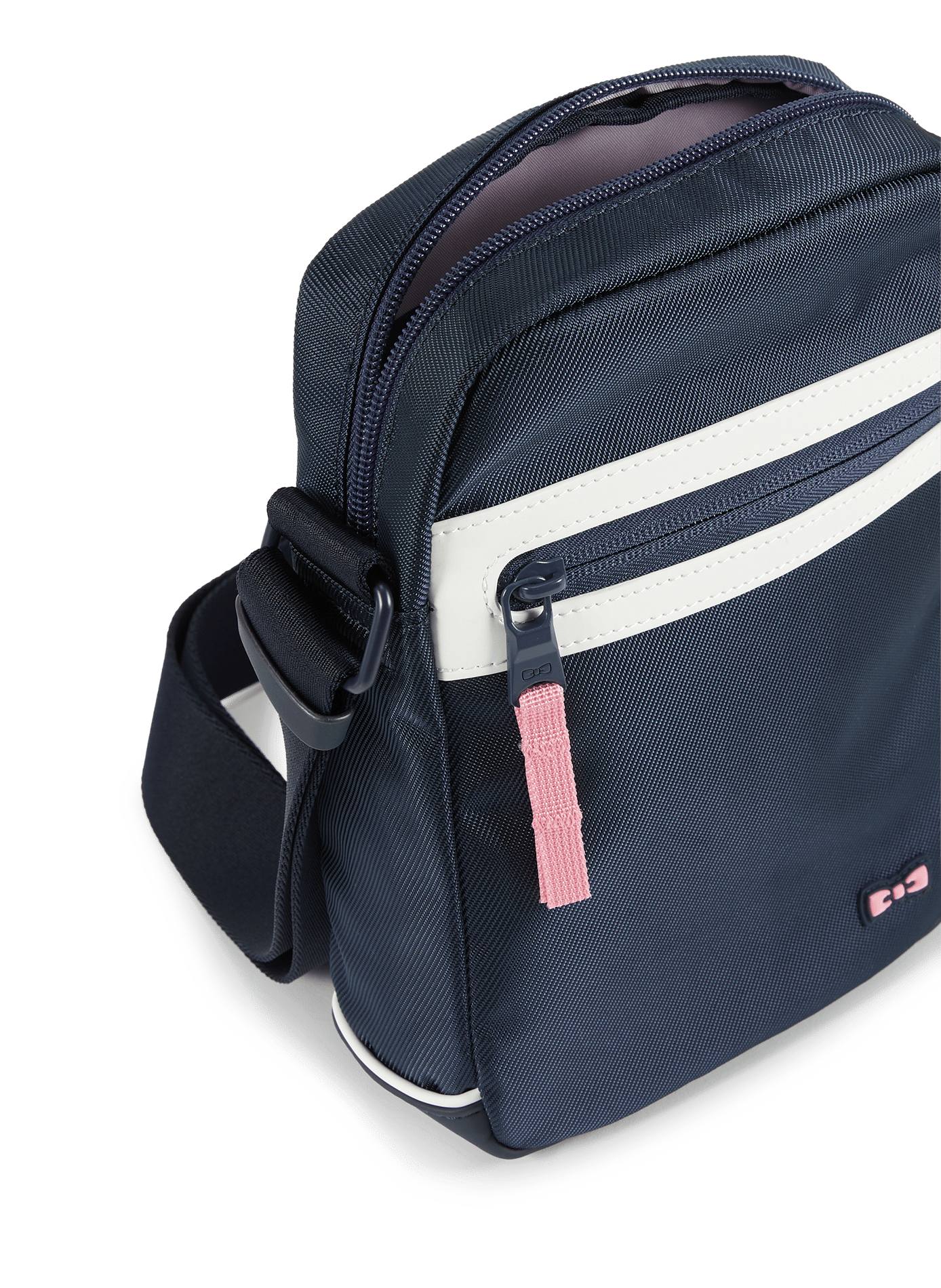 Colorblock two-tone shoulder bag EDEN PARK Blue