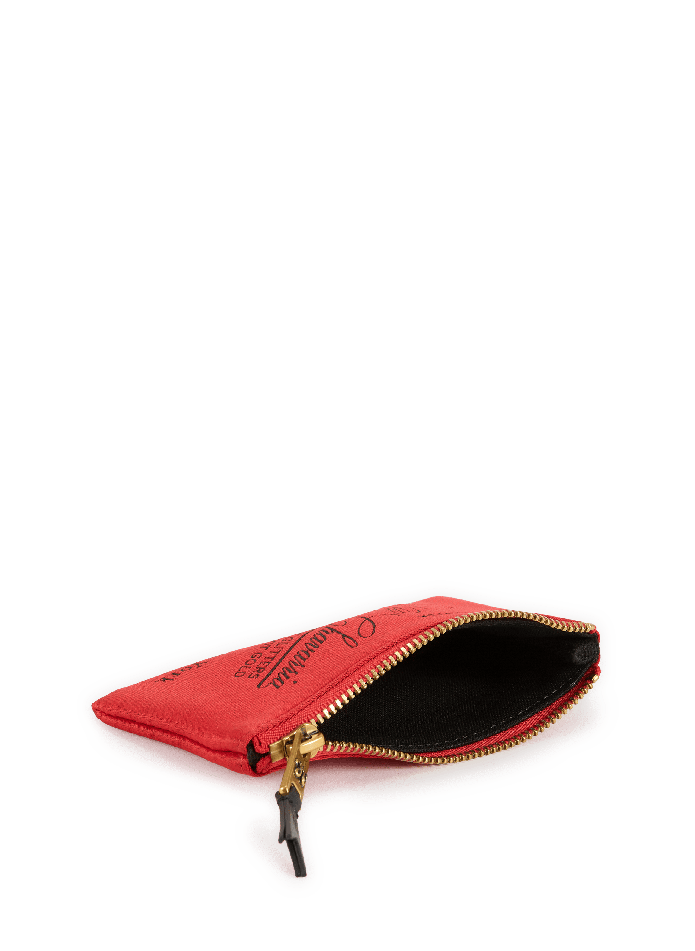 Portafoglio con logo ricamato WILLY CHAVARRIA Rosso