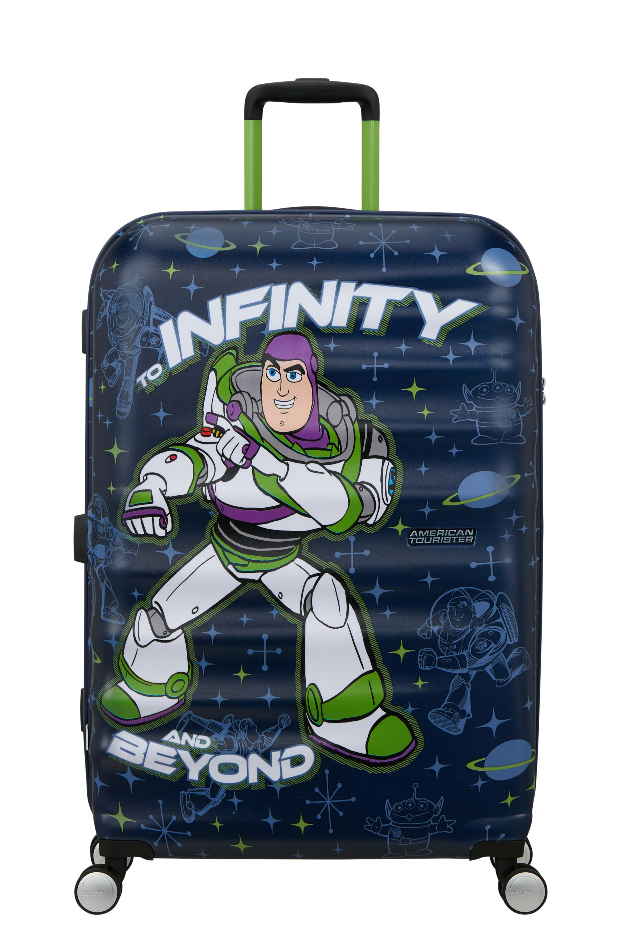 Wavebreaker disney valise 4 roues taille l AMERICAN TOURISTER Noir